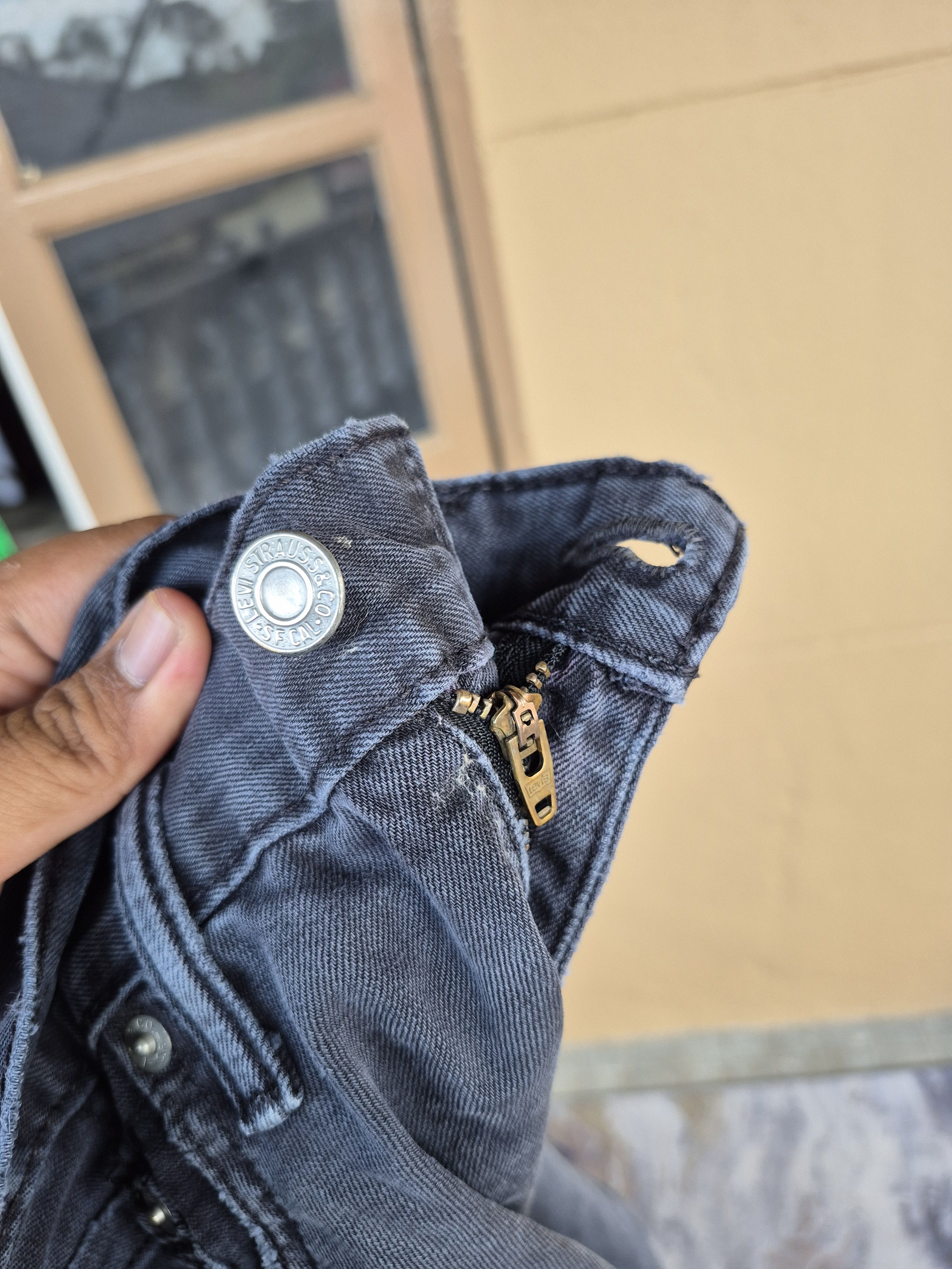Levi's 🔥 Levis 514 Slim Straight All Black Jeans Denim Size US 32 / EU 48 - 12 Thumbnail