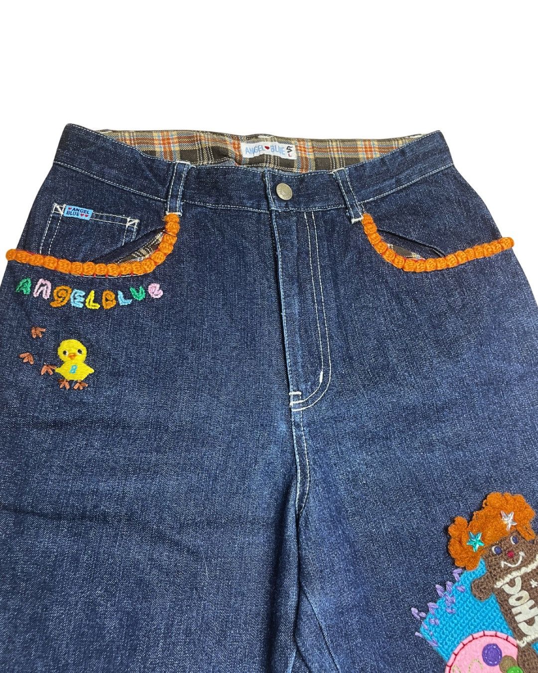 Angel Blue Angel Blue Japan All-Over Print Graphic Shorts JDM Y2K Style Size 29" - 4 Thumbnail