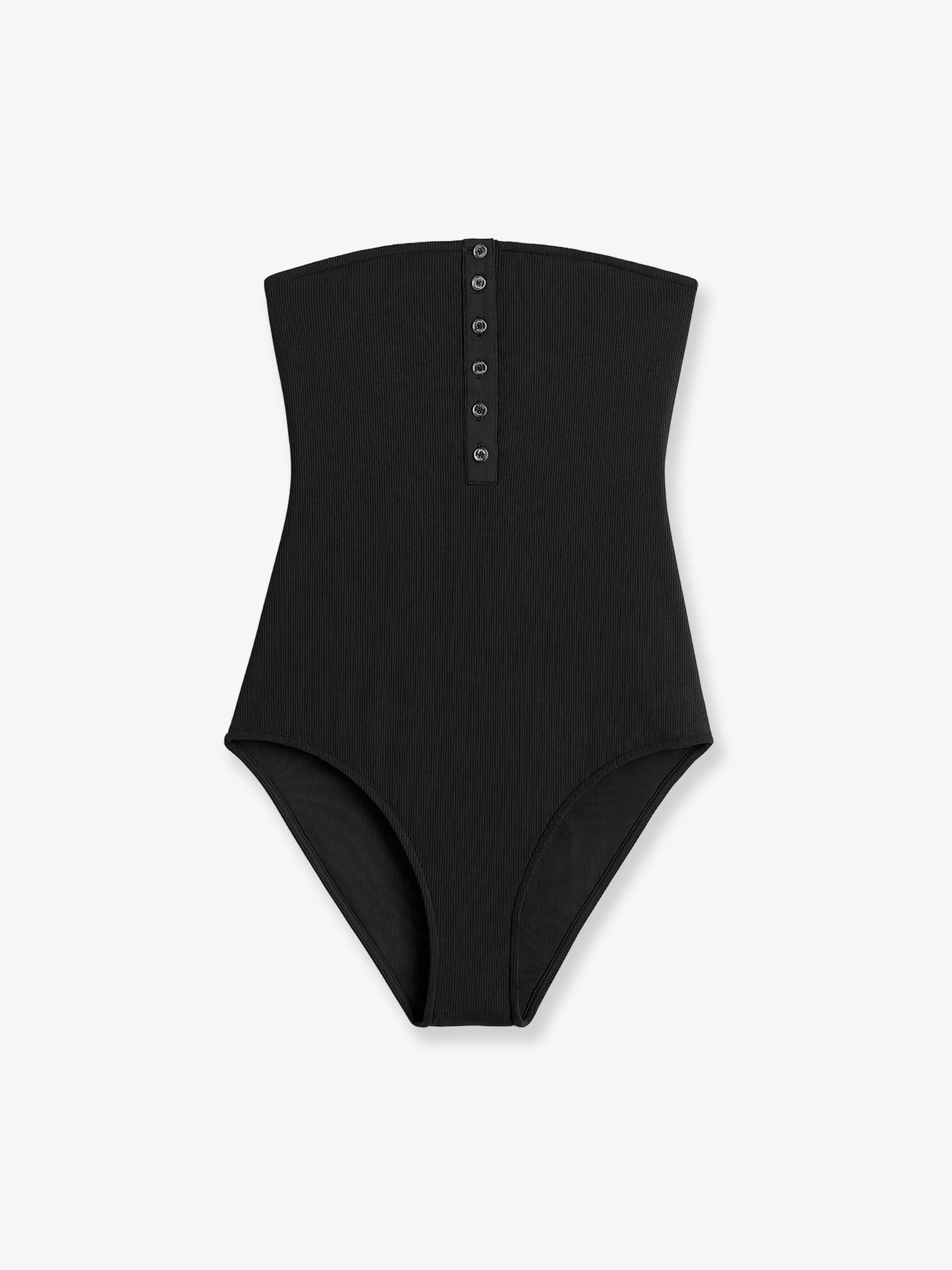 Toteme One-Piece Swimsuit With Ribbed Knit Size S / US 4 / IT 40 - 1 Thumbnail