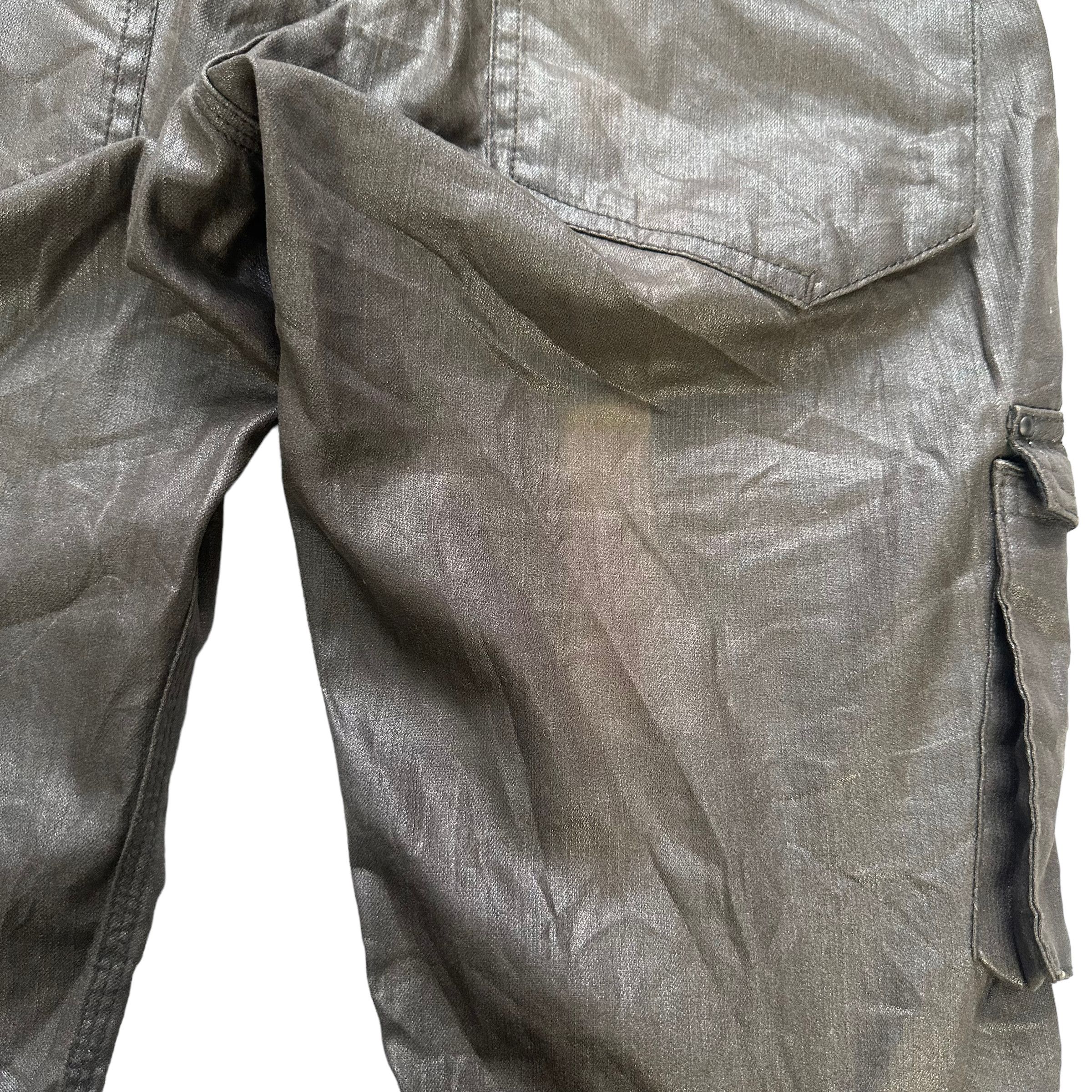 Nicole Club NICOLE CLUB FOR MEN MULTIPOCKET CARGO PANT #8639-018 Size US 31 - 15 Thumbnail