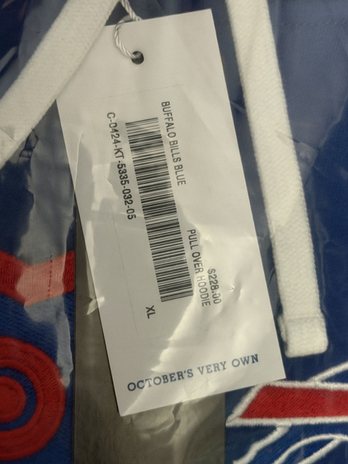 Drake OVO x NFL BUFFALO BILLS OG HOODIE Size US XXL / EU 58 / 5 - 8 Thumbnail