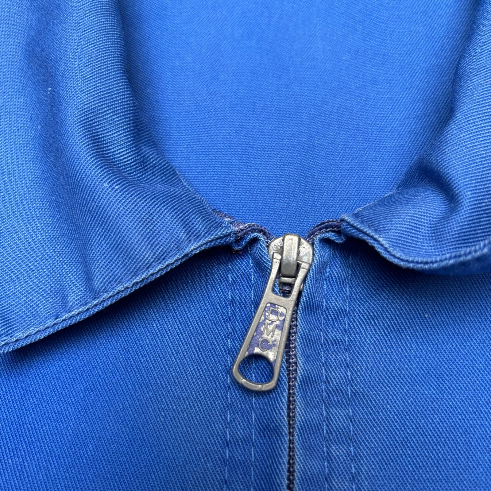 Vintage Vintage 60s French Workwear Zip Jacket Boxy Cropped XL Size US XL / EU 56 / 4 - 4 Thumbnail