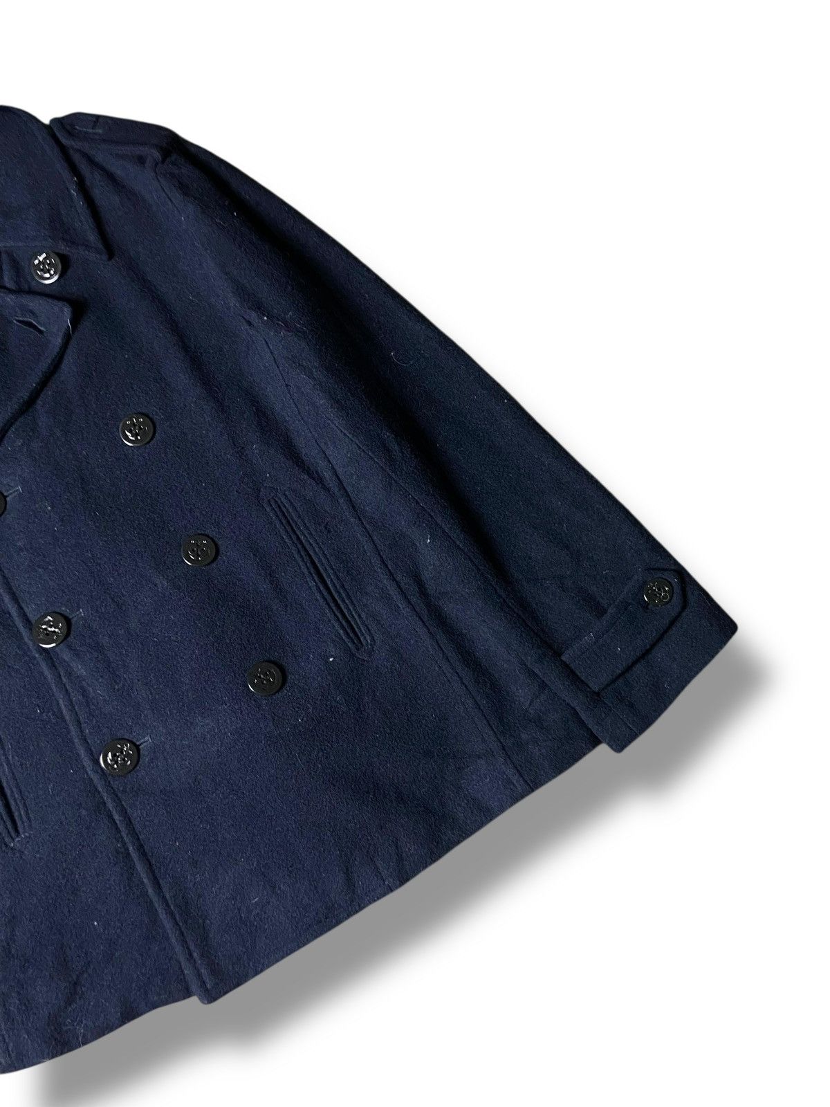 Alpha Industries Alpha Industries Double Breasted Wool Jacket (148) Size US XL / EU 56 / 4 - 3 Thumbnail