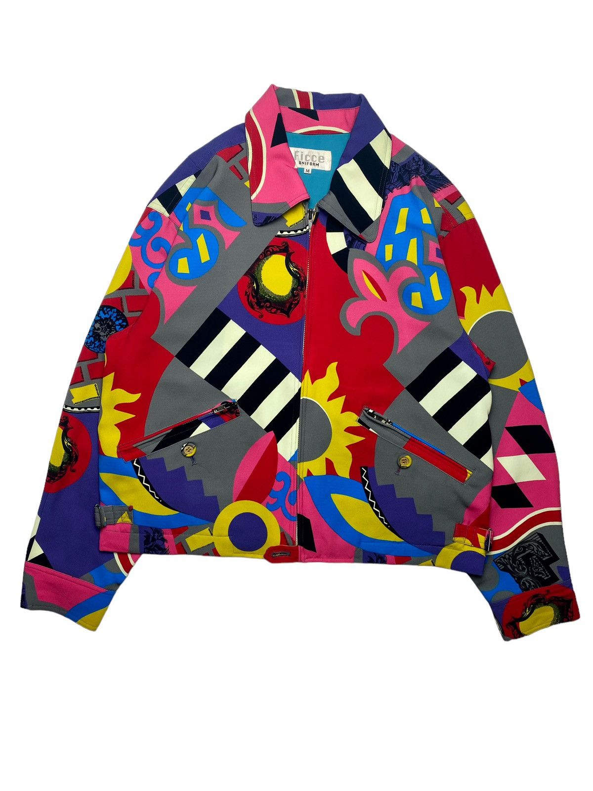 image of Kansai Yamamoto x Yasuyuki Ishii 1980S Ficce Uniform - Lsd Work Jacket, Men's (Size Medium)
