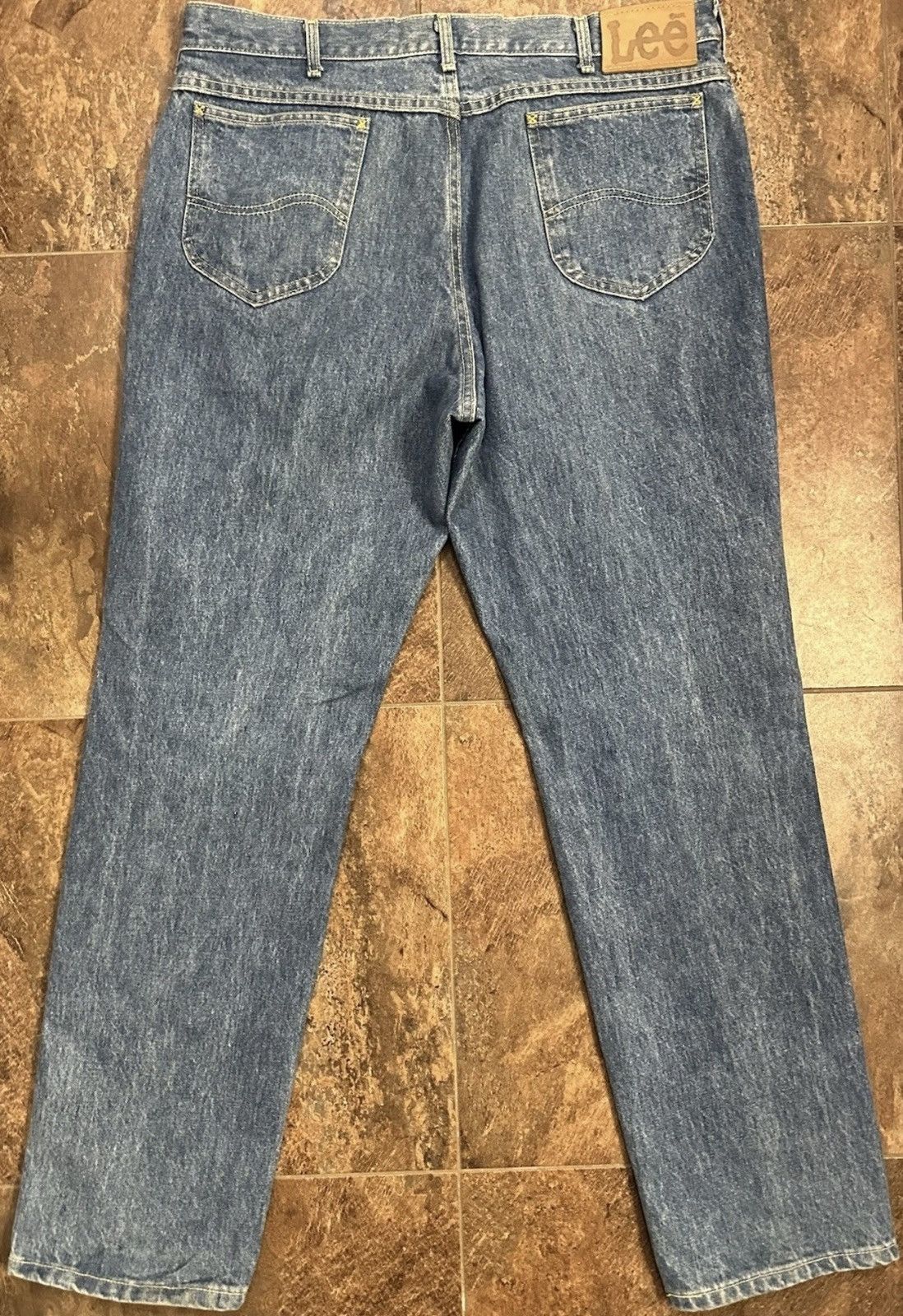 Lee Vintage 80s Lee Storm Riders Jeans 38/34 Talon Union USA Size US 38 / EU 54 - 6 Thumbnail