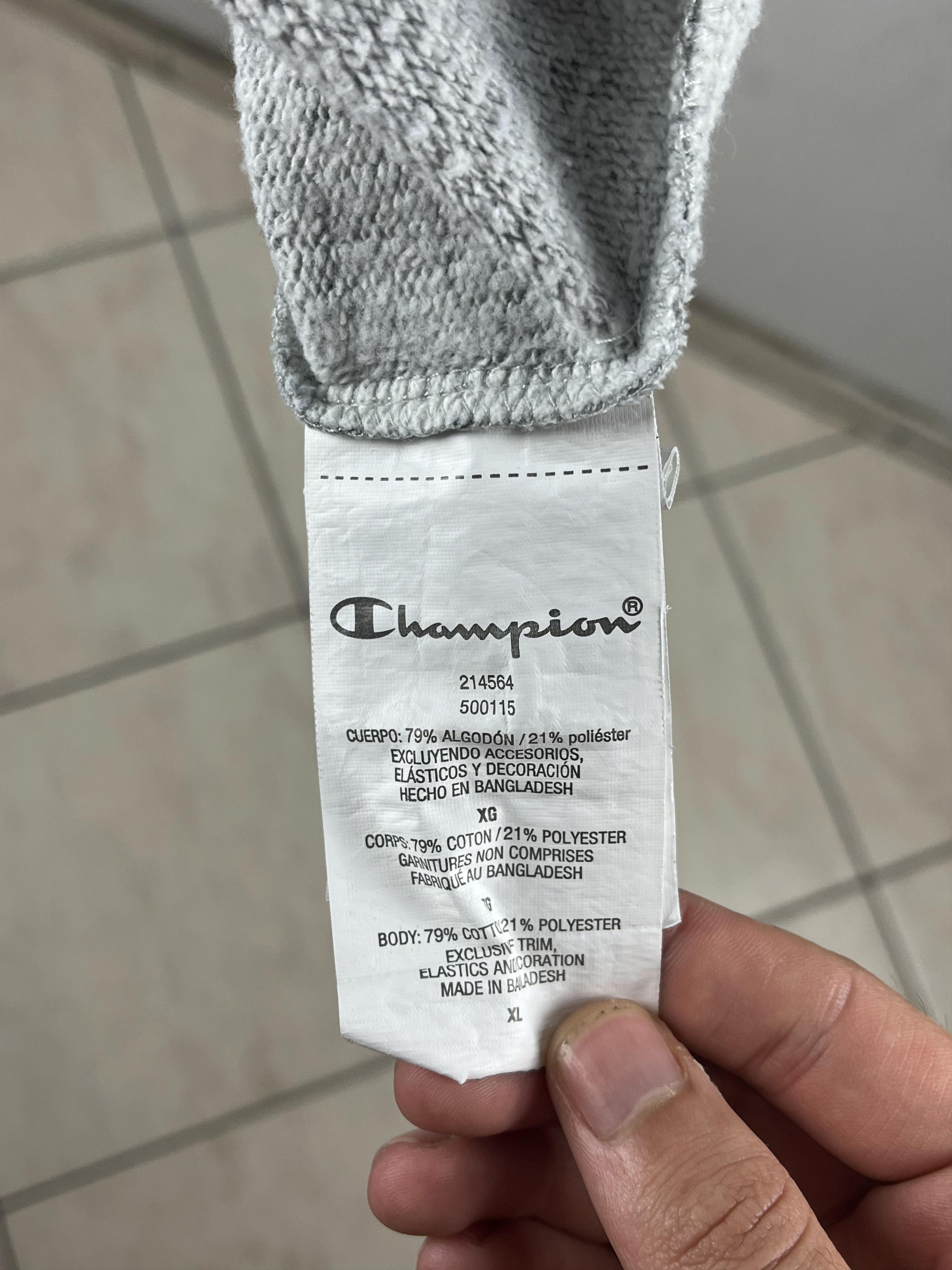 Champion × New York Yankees RARE! New York Yankees Champion Big Logo Sweatshirt Size US L / EU 52-54 / 3 - 9 Thumbnail