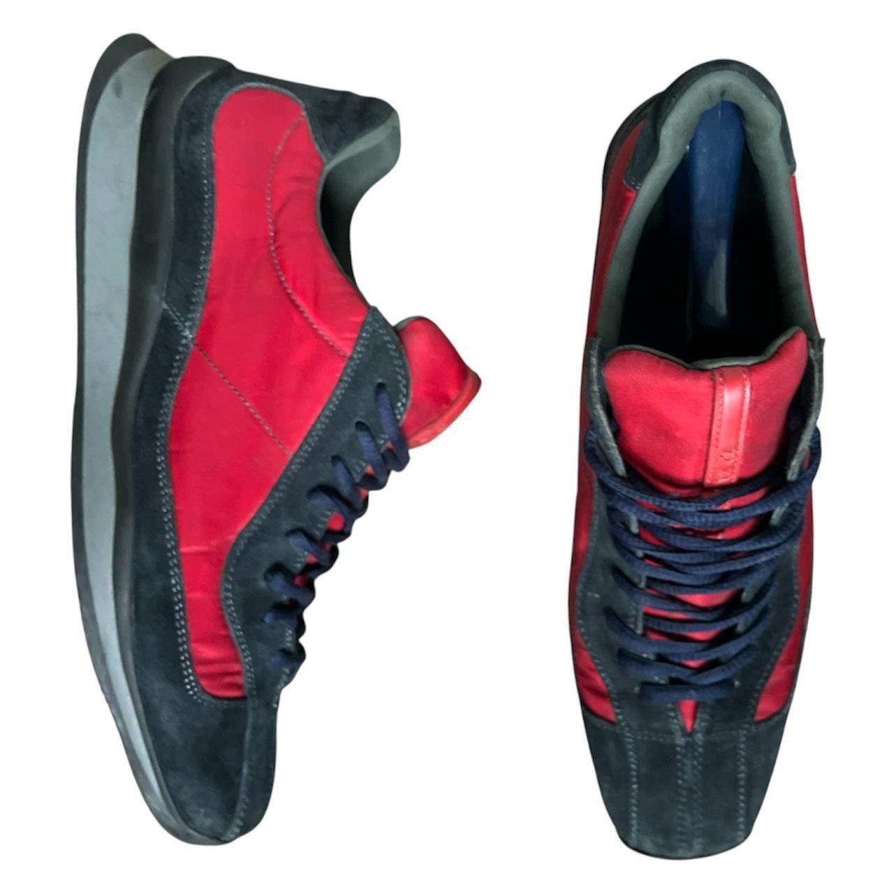 Prada vintage prada nylon & suede trainers Size US 9 / EU 42 - 1 Thumbnail