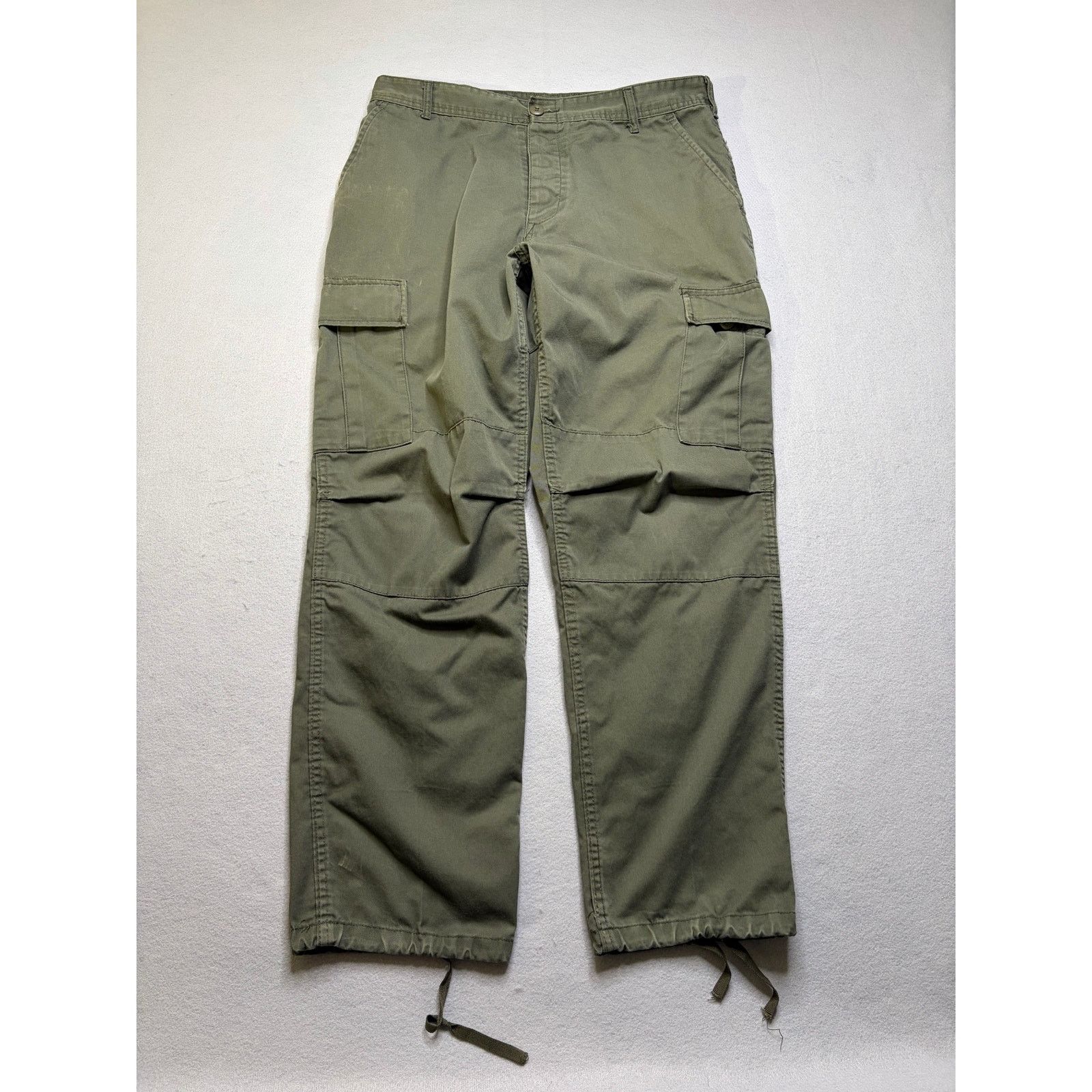 Rothco Rothco BDU Cargo Pants Large Regular Green Military Tactical Size US 35 - 1 Thumbnail