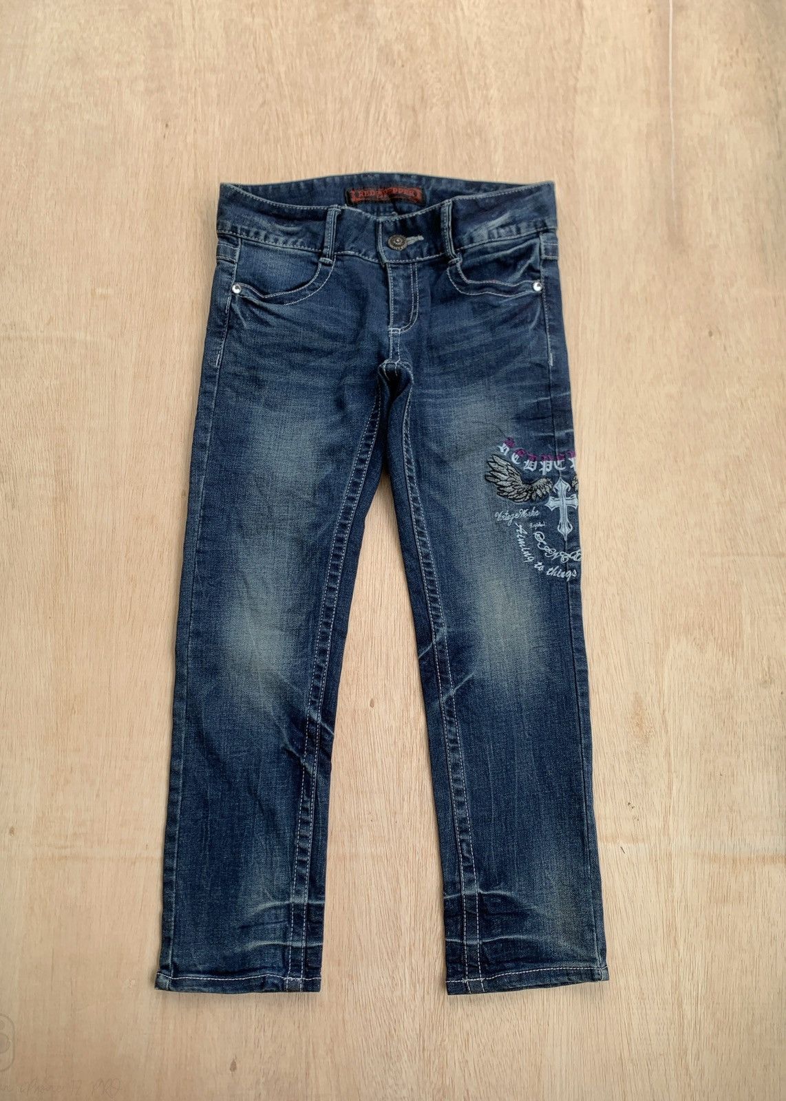 Hysteric Glamour × If Six Was Nine × Japanese Brand Red Pepper Ifsixwasnine Lgb style Jeans Size US 31 - 3 Thumbnail