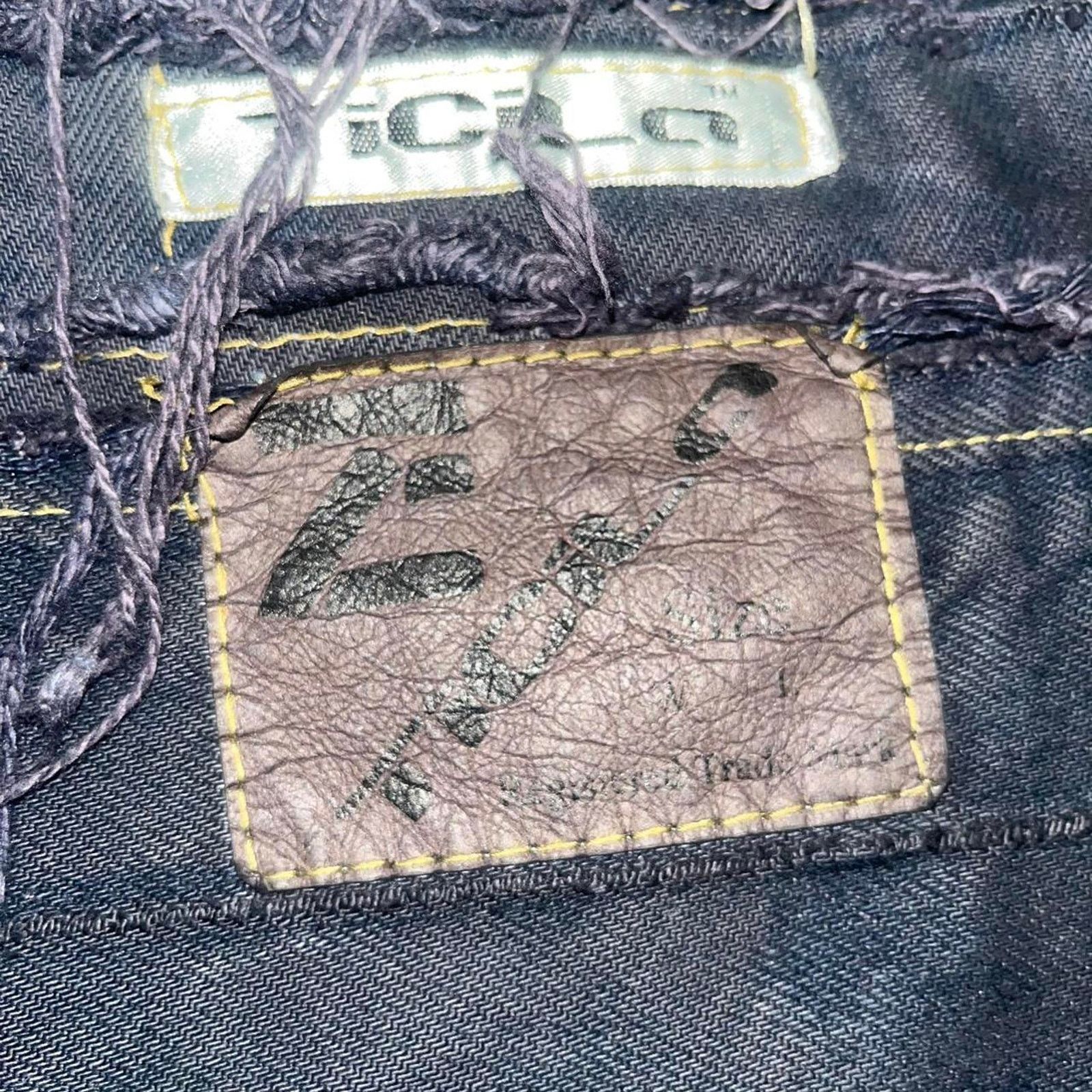 Other Black Dyed ticila 7 star rocker jeans size Size US 32 / EU 48 - 6 Thumbnail