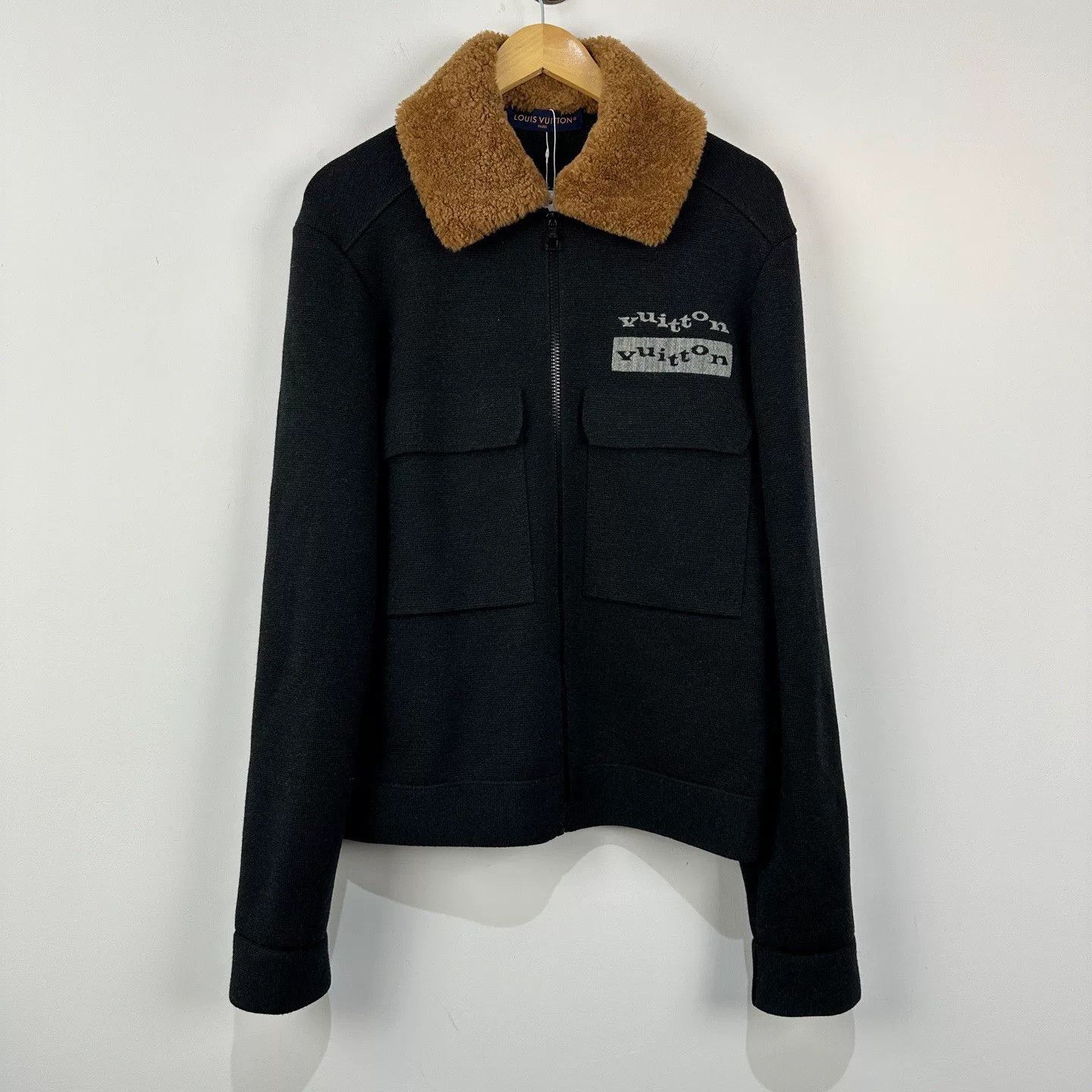 Louis Vuitton Louis Vuitton Wool Knit Jacket Size L Size US L / EU 52-54 / 3 - 1 Thumbnail
