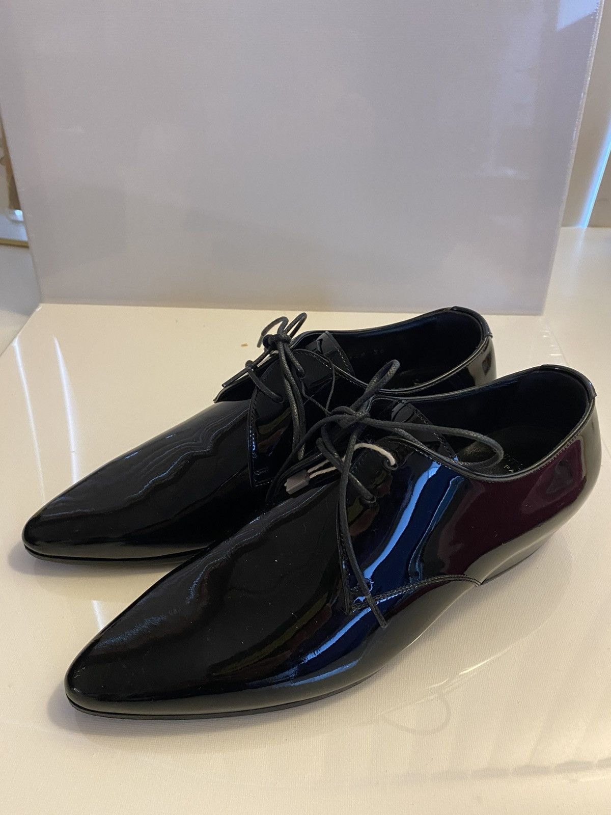 Saint Laurent Paris Black Saint Laurent Paris Shoes Size US 5.5 / IT 35.5 - 5 Thumbnail