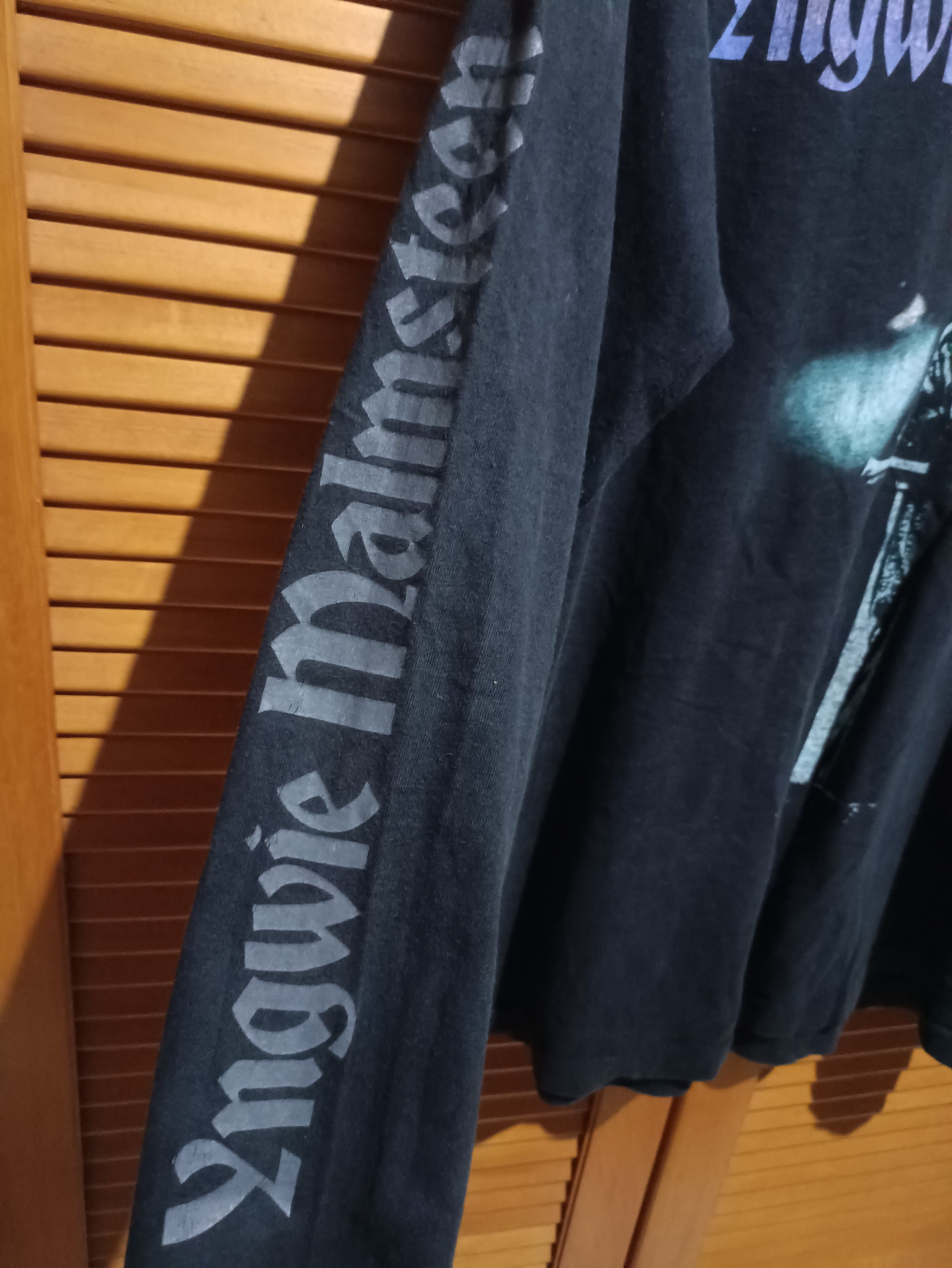 Band Tees Long Sleeve Shirt Yngwie Malmsteen "The Magnum Opus Tour" Size US XL / EU 56 / 4 - 4 Thumbnail