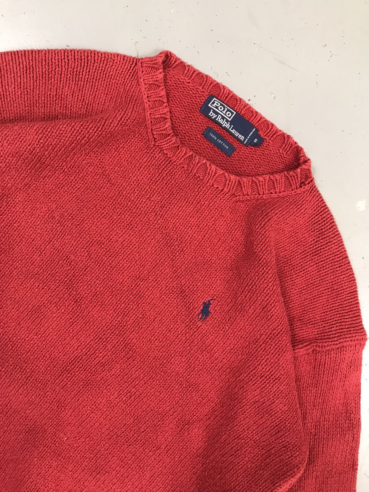 Polo Ralph Lauren × Vintage Vintage polo Ralph Lauren knit sweater Size US S / EU 44-46 / 1 - 4 Thumbnail