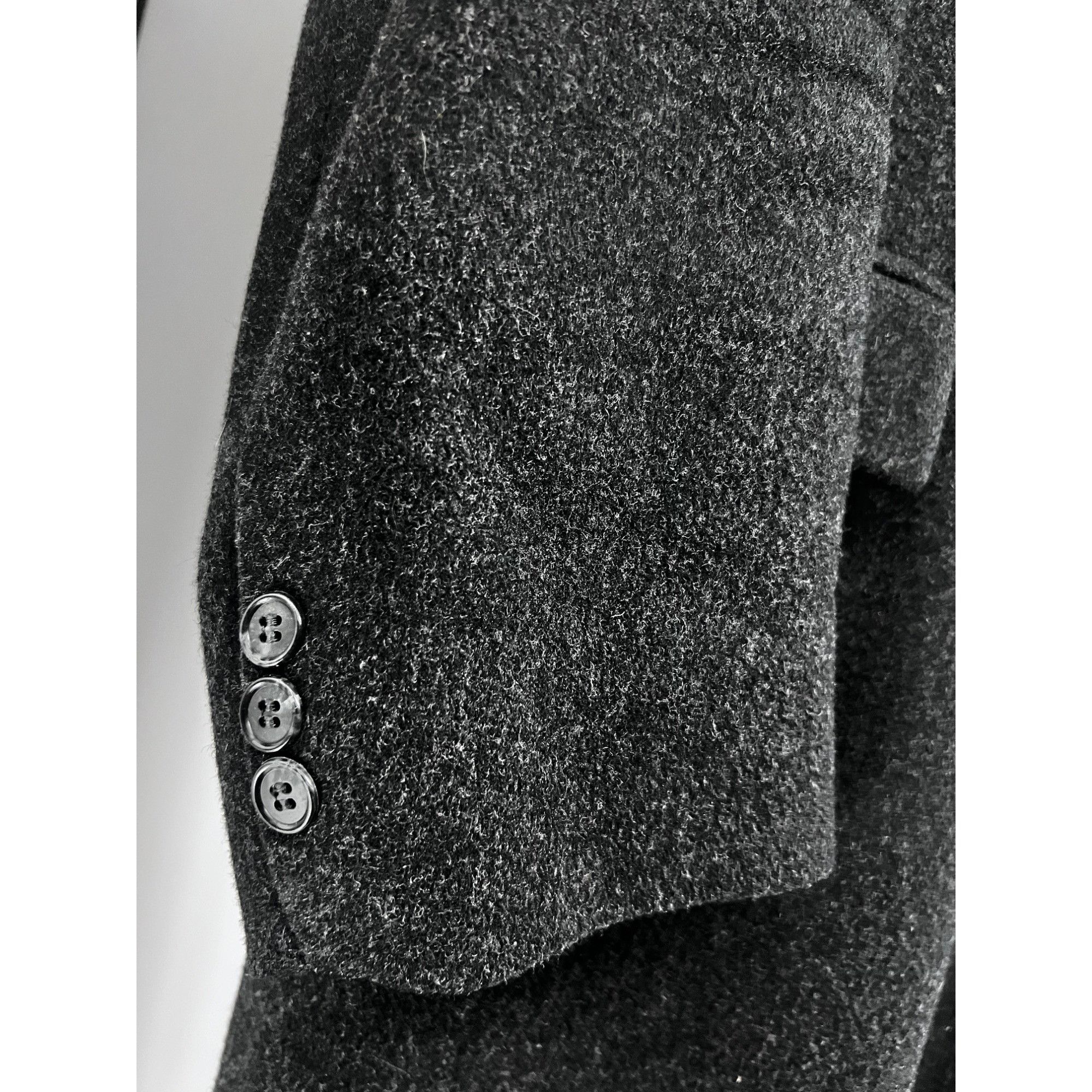 Vintage Marshall Fields Designer Charcoal Gray English Wool Mens Vin Size US L / EU 52-54 / 3 - 6 Thumbnail