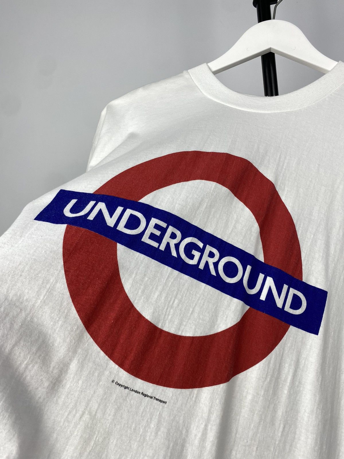 Vintage Vintage Underground London Logo sk8 single stitch T-Shirt Size US L / EU 52-54 / 3 - 5 Thumbnail