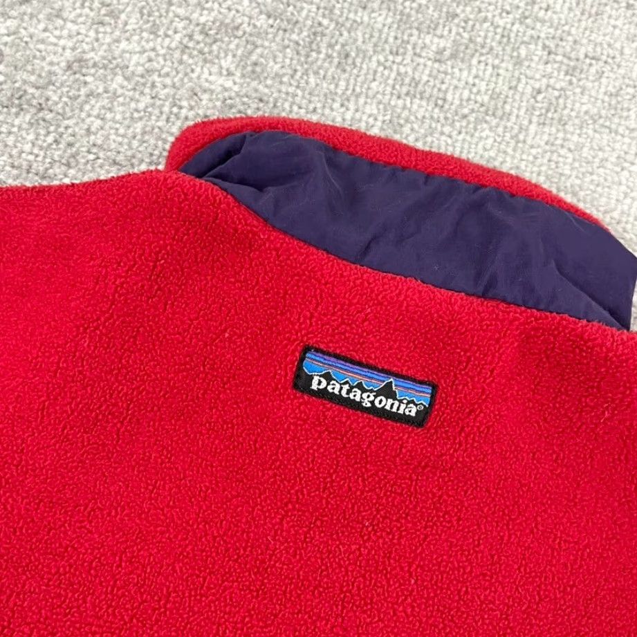 Patagonia VINTAGE Patagonia Jacket Womens M Red Fleece Polartec R3 Radiant Regulator USA Size M / US 6-8 / IT 42-44 - 4 Thumbnail