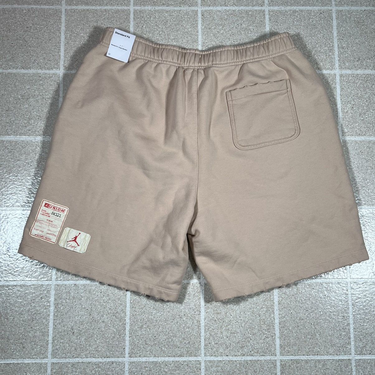 Jordan Brand × Union LA Nike Jordan x Union LA MJ FLC Short White Onyx Size XXL New Size US 38 / EU 54 - 2 Thumbnail