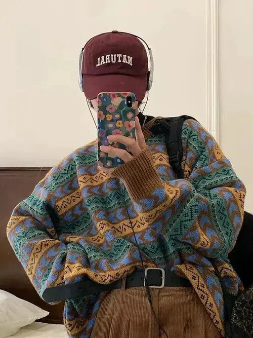 American Edition × Aran Isles Knitwear × Japanese Brand Oversize harajuku style sweater Size US M / EU 48-50 / 2 - 3 Thumbnail