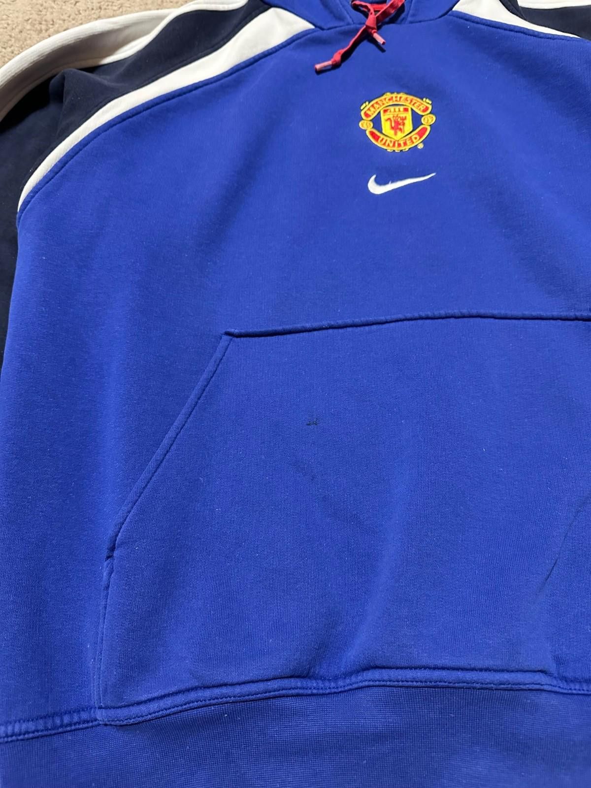 Nike 2005-06 Manchester United Nike Hooded Top Sz M Size US M / EU 48-50 / 2 - 5 Thumbnail