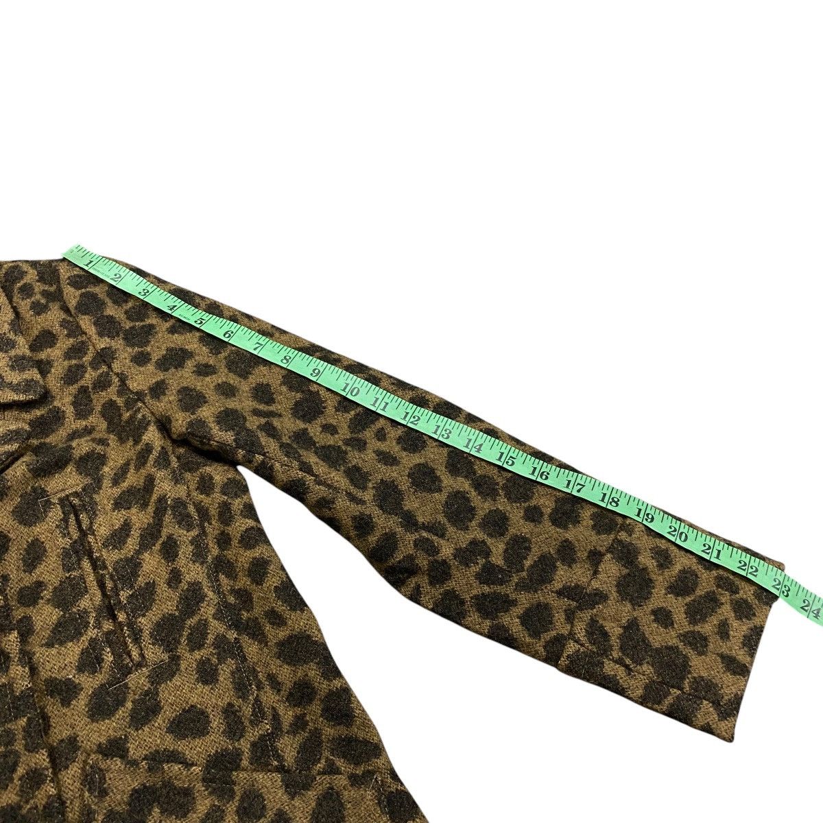 Hysteric Glamour × Vintage Vintage Hysteric Glamour Leopard Double Breasted Wool Jacket Size US M / EU 48-50 / 2 - 18 Thumbnail