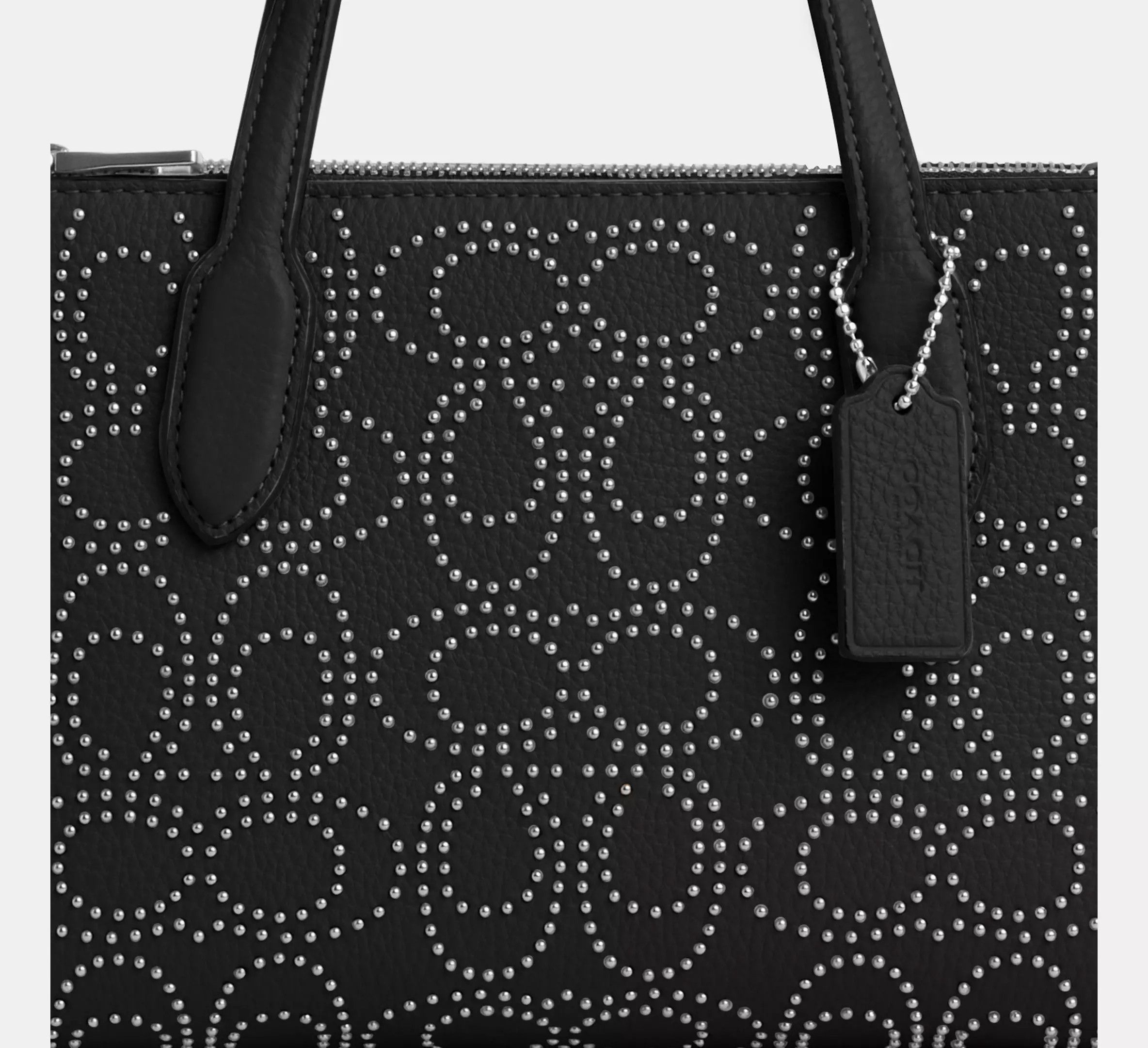Coach Nina Small Tote Bag With Signature Rivets CX266 Size ONE SIZE - 11 Thumbnail