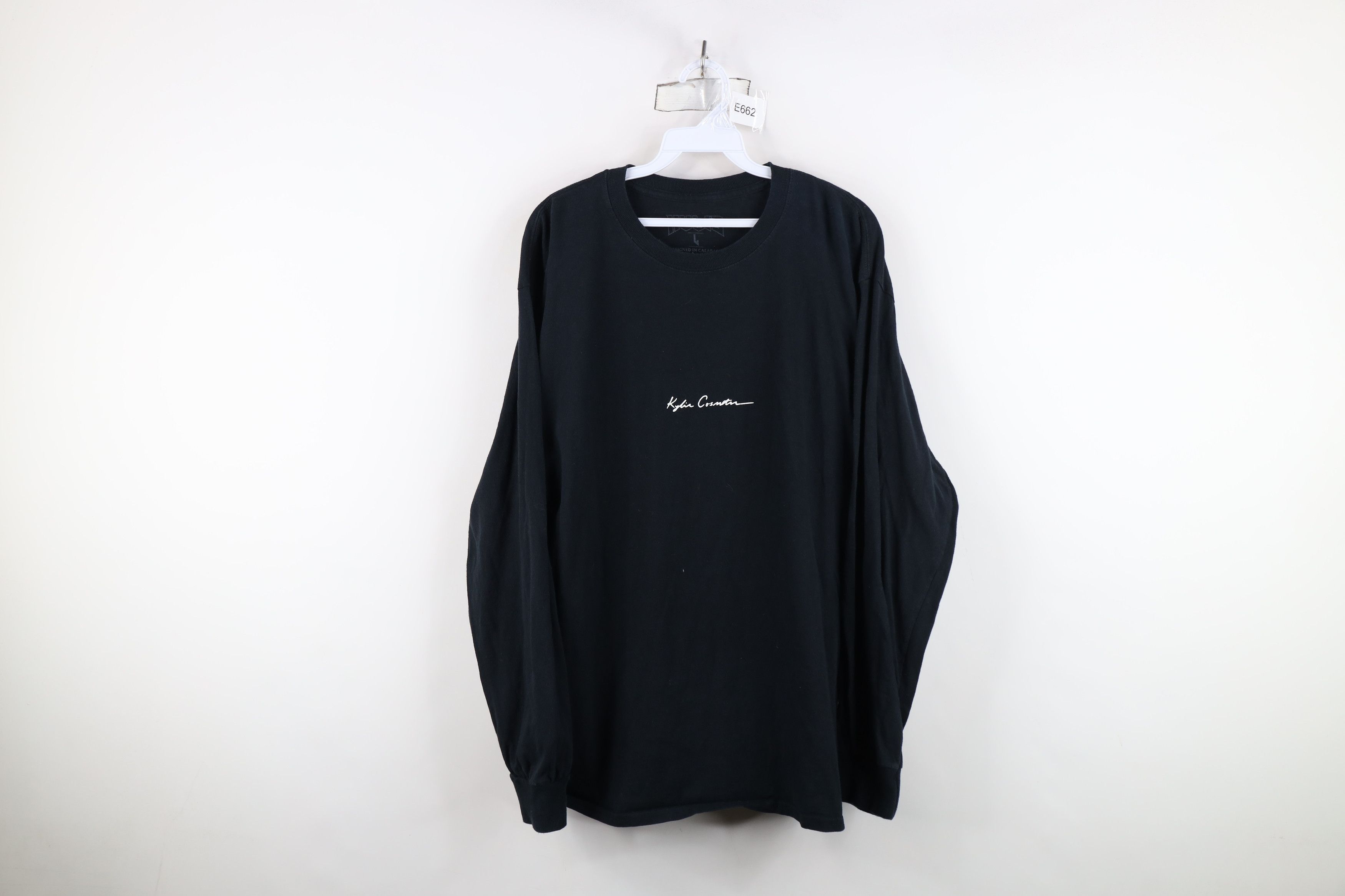 Vintage Kylie Cosmetics Spell Out Script Long Sleeve T-Shirt USA Size L / US 10 / IT 46 - 1 Thumbnail