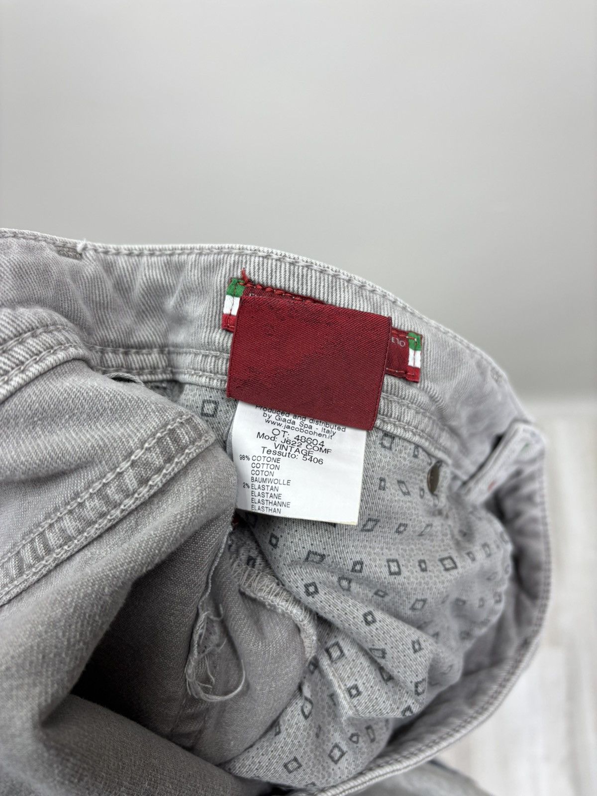 Jacob Cohen Mens jeans Jacob Cohen Size 35 Color Gray Size US 35 - 11 Thumbnail