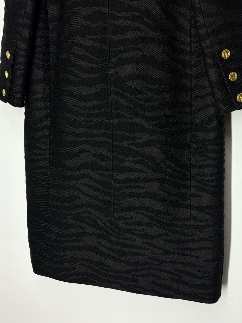 H&M × Kenzo Kenzo x H&M Tiger Pattern Wool Blend Long Coat Trench Size M / US 6-8 / IT 42-44 - 14 Thumbnail