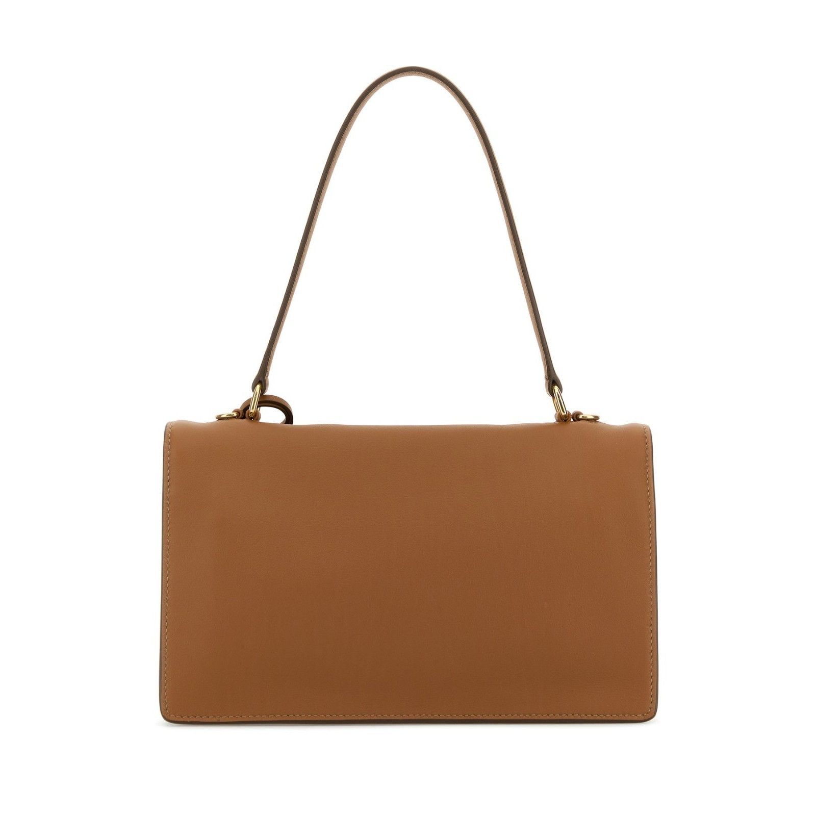 Prada PRADA Caramel Brown Leather Shoulder Bag New & Authentic Size ONE SIZE - 3 Thumbnail