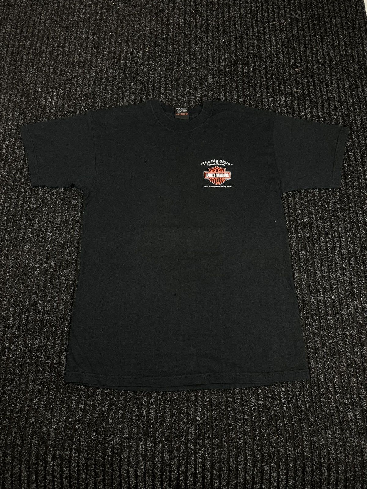 Harley Davidson Vintage USA Harley Davidson European Bike Week 2001 T Shirt Size US XL / EU 56 / 4 - 2 Thumbnail