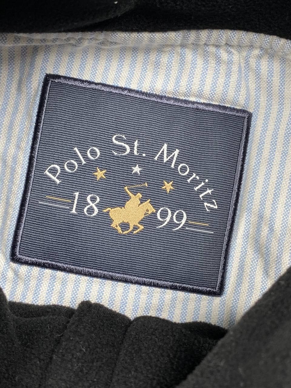 Vintage Polo Club St Moritz Switzerland Rugby Polo Windstopper Size US XL / EU 56 / 4 - 13 Thumbnail