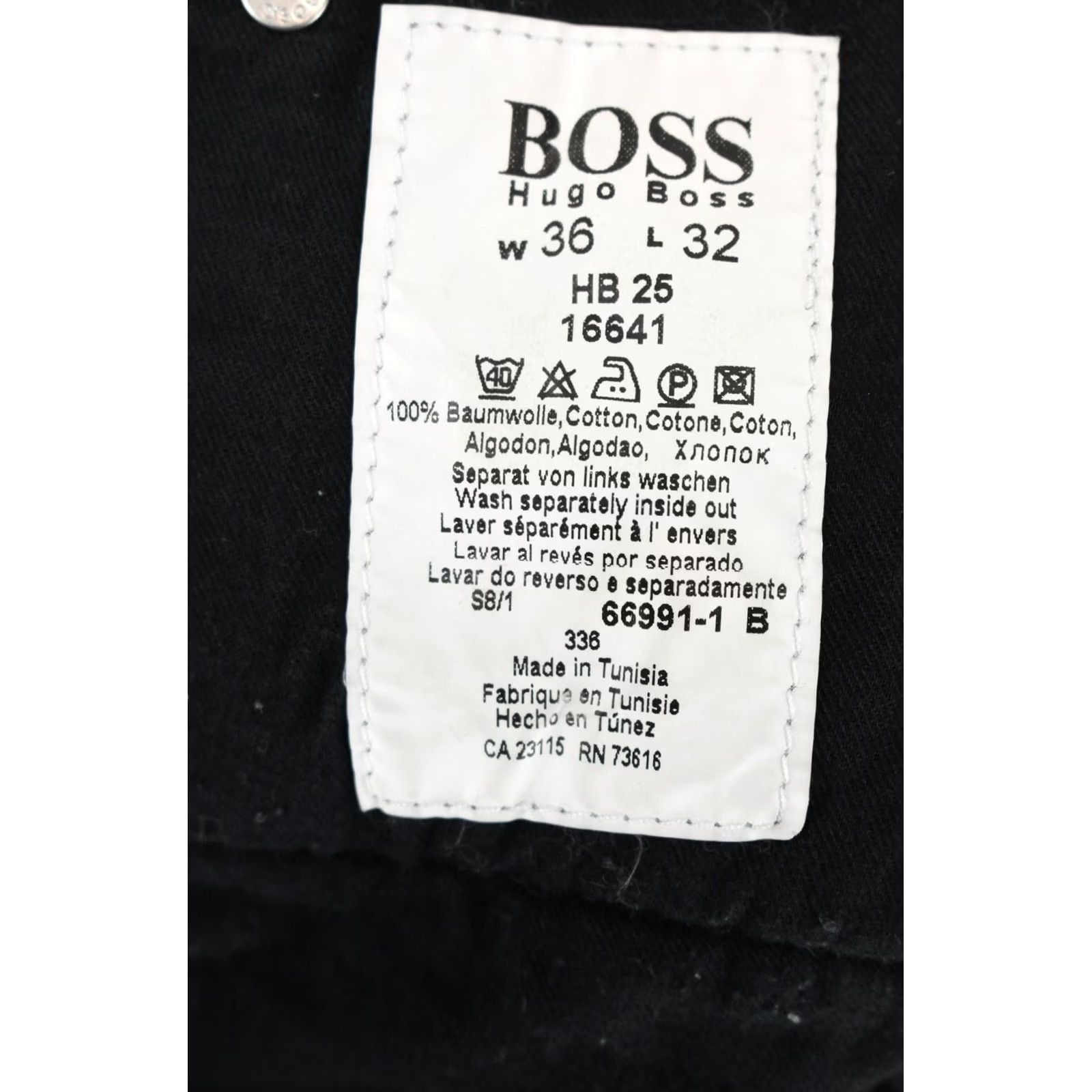 Hugo Boss Hugo Boss HB 25 Orange Label Jeans Men Straight W36/L32 Denim Jeans Size US 36 / EU 52 - 6 Thumbnail