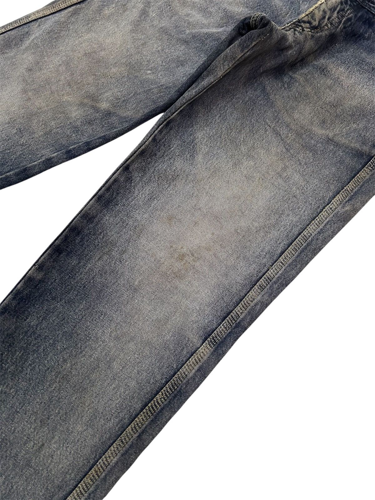 Blue Blue Japan × Japanese Brand × Vintage 💥Vintage Japanese Denim Blue Way Mud Wash Jeans Size US 30 / EU 46 - 6 Thumbnail