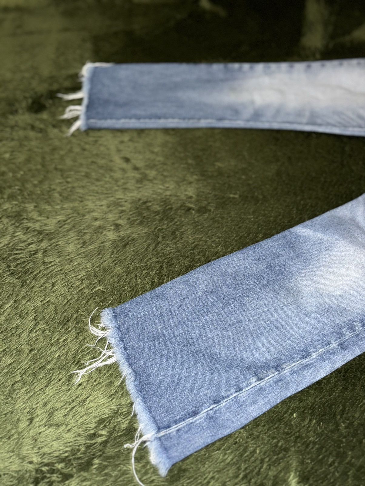 Polo Ralph Lauren [28] Polo Ralph Lauren Japan Cut-Off Vintage Washed Denim Size US 28 / EU 44 - 7 Thumbnail