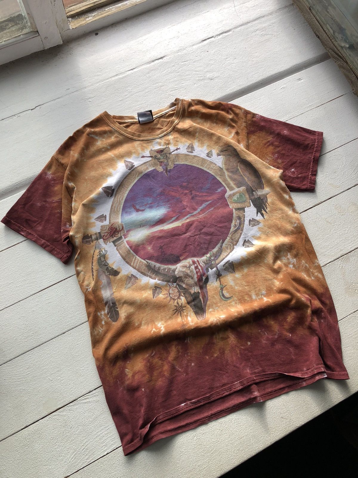 Liquid Blue × Vintage Very rare t shirt over print big logo vintage Liquid Blue Size US L / EU 52-54 / 3 - 1 Thumbnail