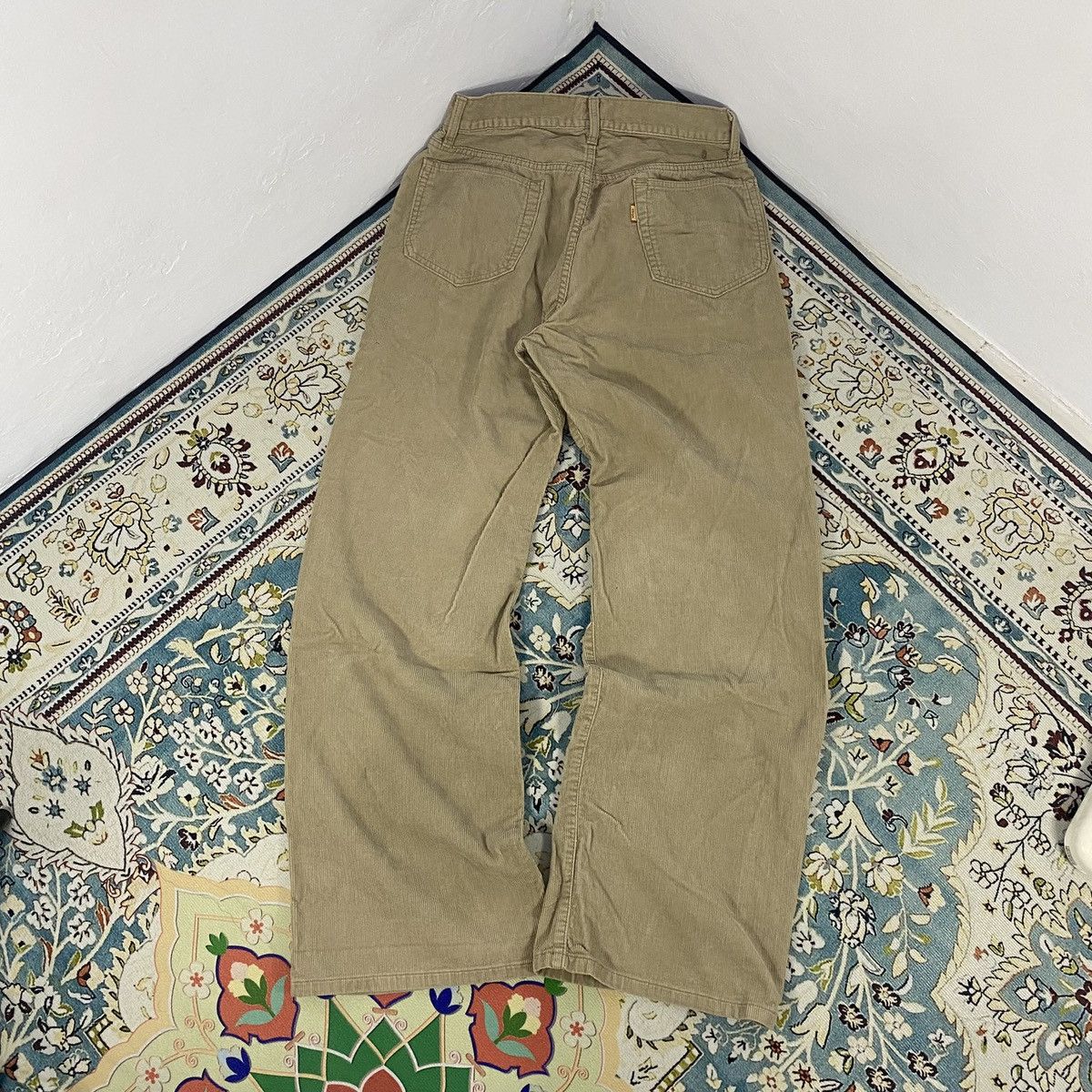 45rpm × Japanese Brand 2000s - 45 RPM Baggy Corduroy Pants Size US 29 - 3 Thumbnail
