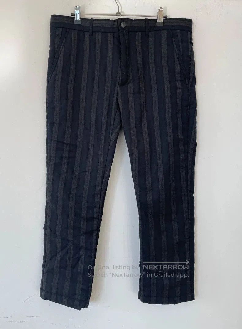 Ann Demeulemeester Ann Demeulemeester Striped Quilted Casual Pants. Size US 30 / EU 46 - 1 Thumbnail