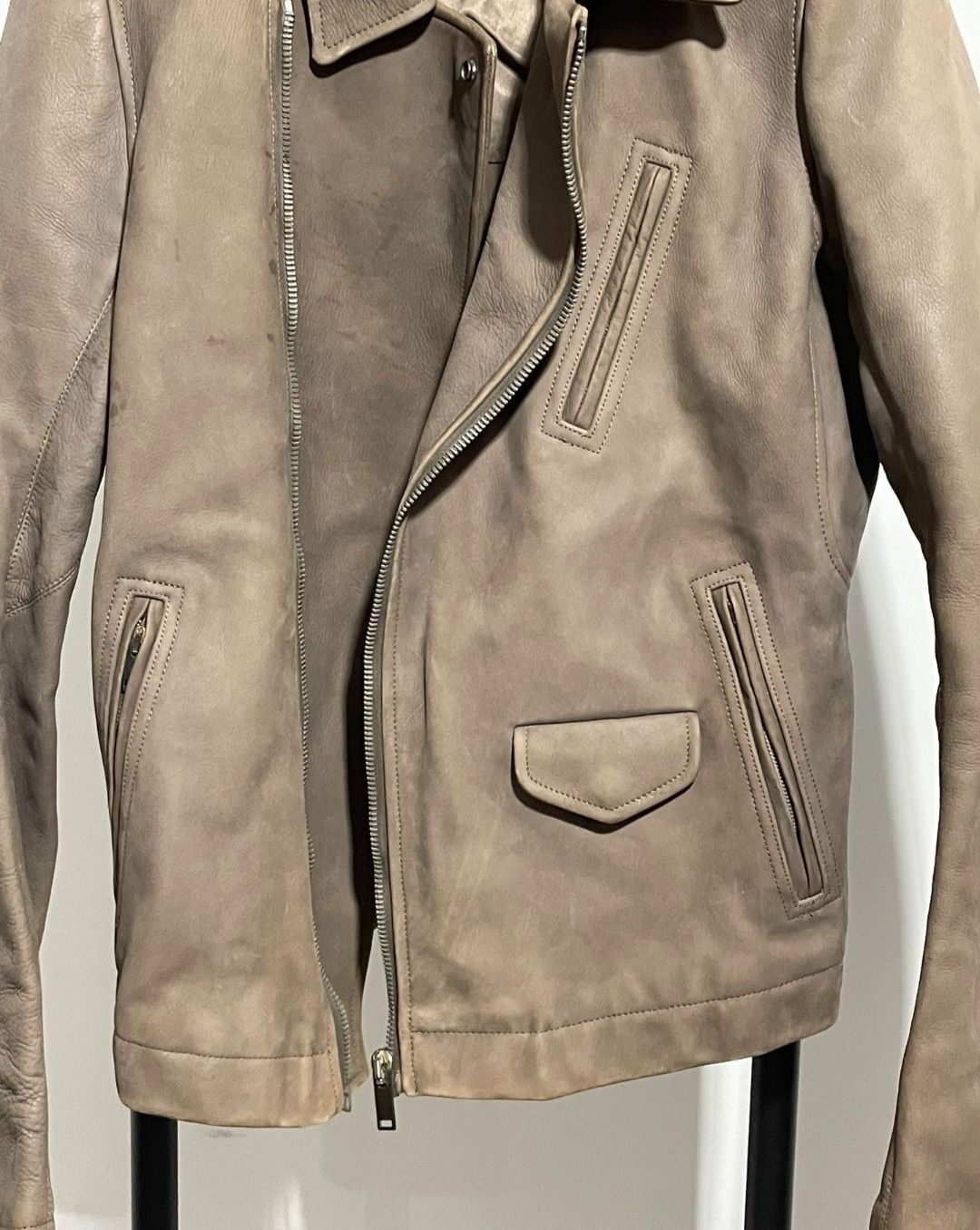 Rick Owens Rick Owens leather coat 3-2505 Size US M / EU 48-50 / 2 - 7 Thumbnail