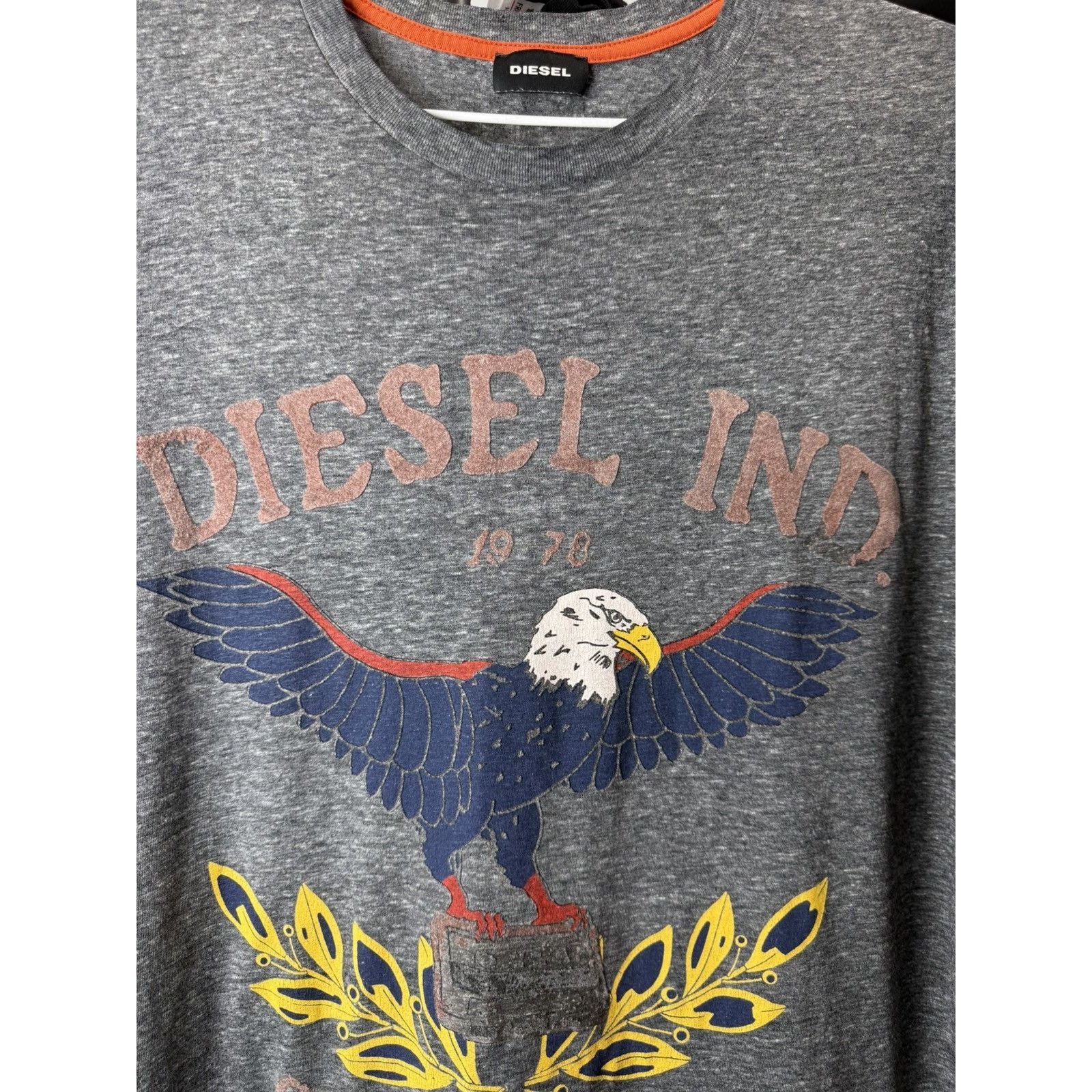 Diesel Y2K Vintage Diesel Eagle T Shirt American Style Size US L / EU 52-54 / 3 - 2 Thumbnail