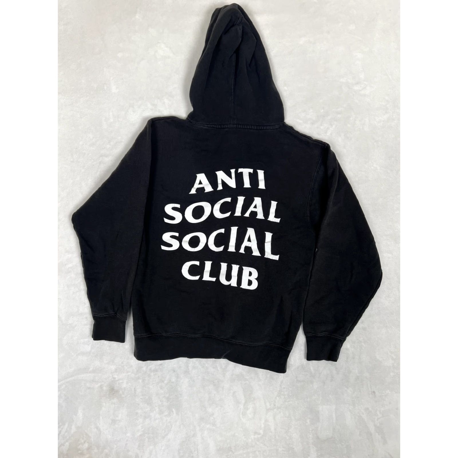 Anti Social Social Club Anti Social Social Club Hoodie Mens Small Black Logo Pullover Fleece Streetwear Size US S / EU 44-46 / 1 - 7 Thumbnail