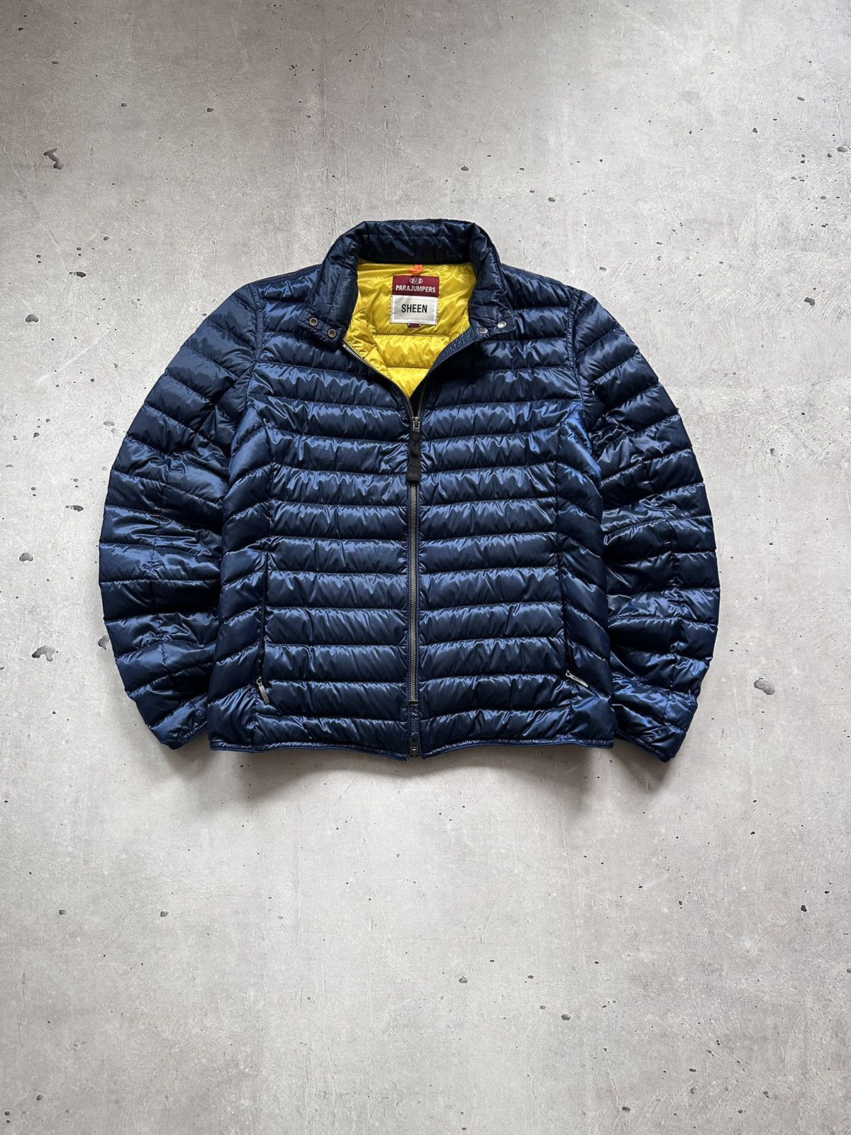Parajumpers PARAJUMPERS Mens Navy Sheen Lightweight Down Jacket Size US S / EU 44-46 / 1 - 1 Thumbnail