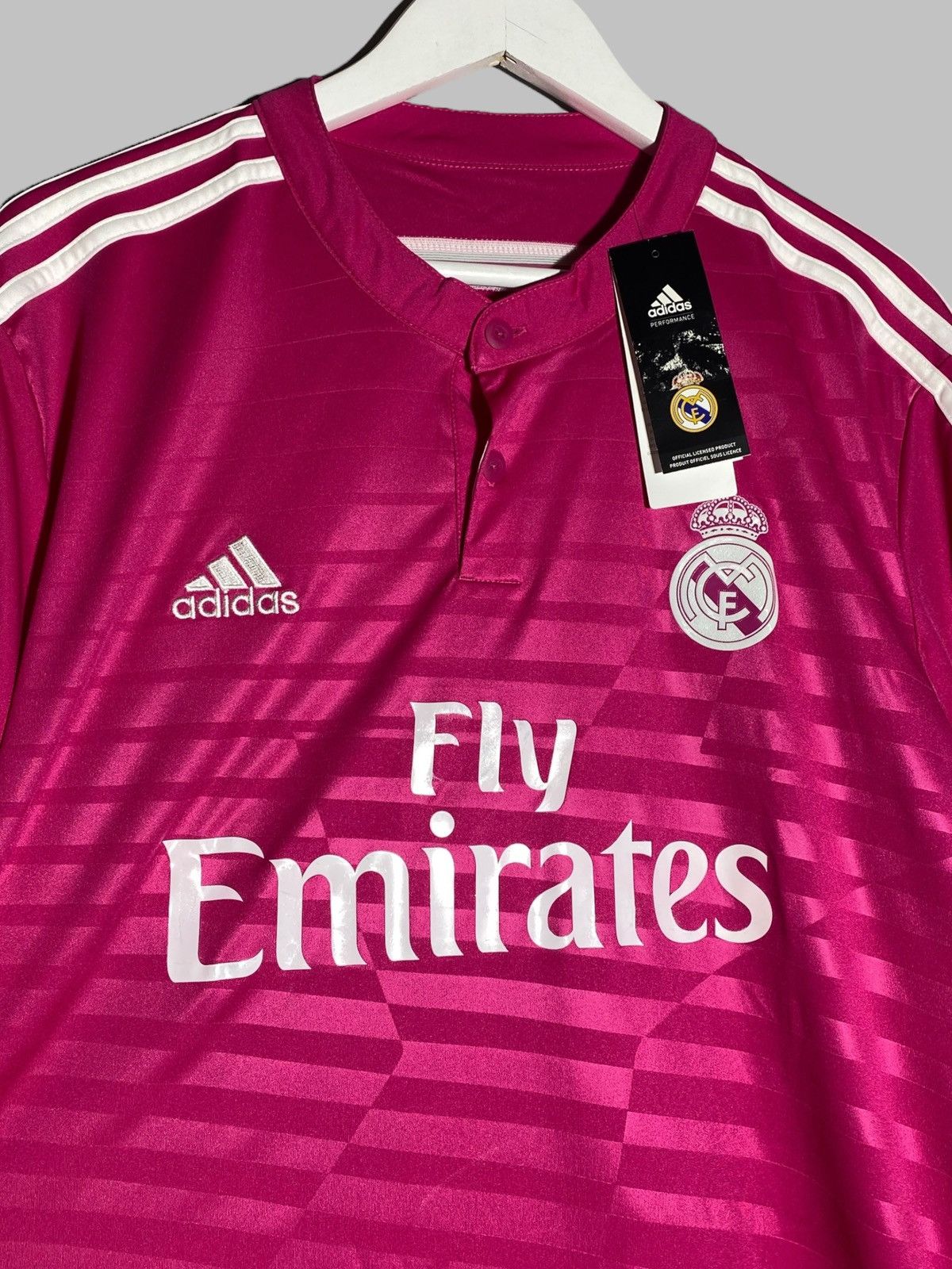 Adidas Real Madrid Fly Emirates Ronaldo Era Hype Jersey