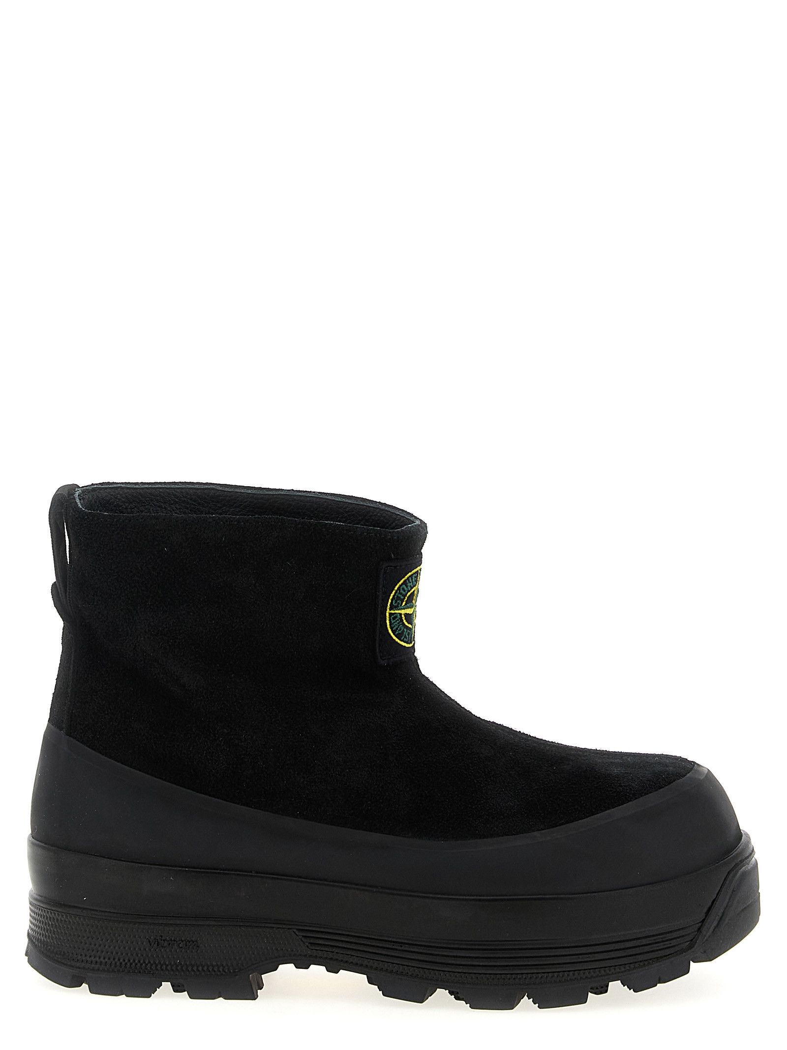 Suede ankle boots