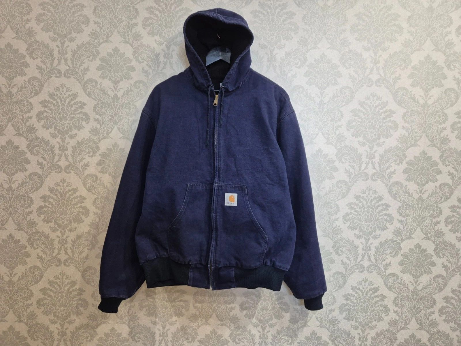 Carhartt VTG 90s Carhartt JR102 Navy Active Jacket Oklahoma Cowgirl’s Size US XXL / EU 58 / 5 - 2 Thumbnail