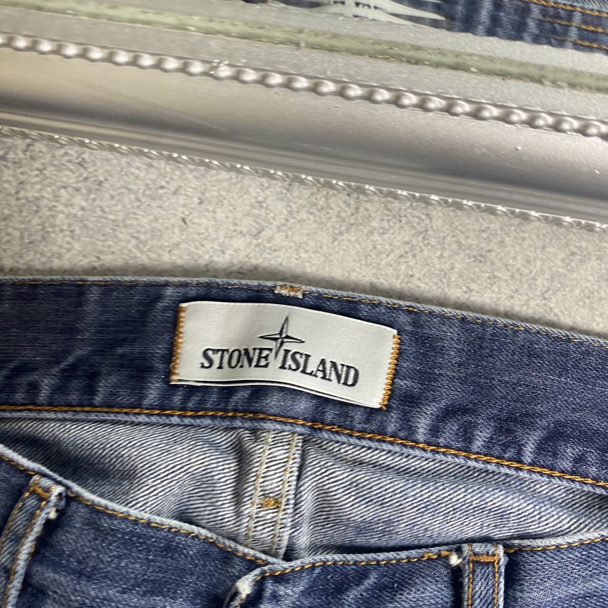 Stone Island Vintage Stone Island Jeans Patch Pocket Straight Fit Casual Size US 32 / EU 48 - 7 Thumbnail