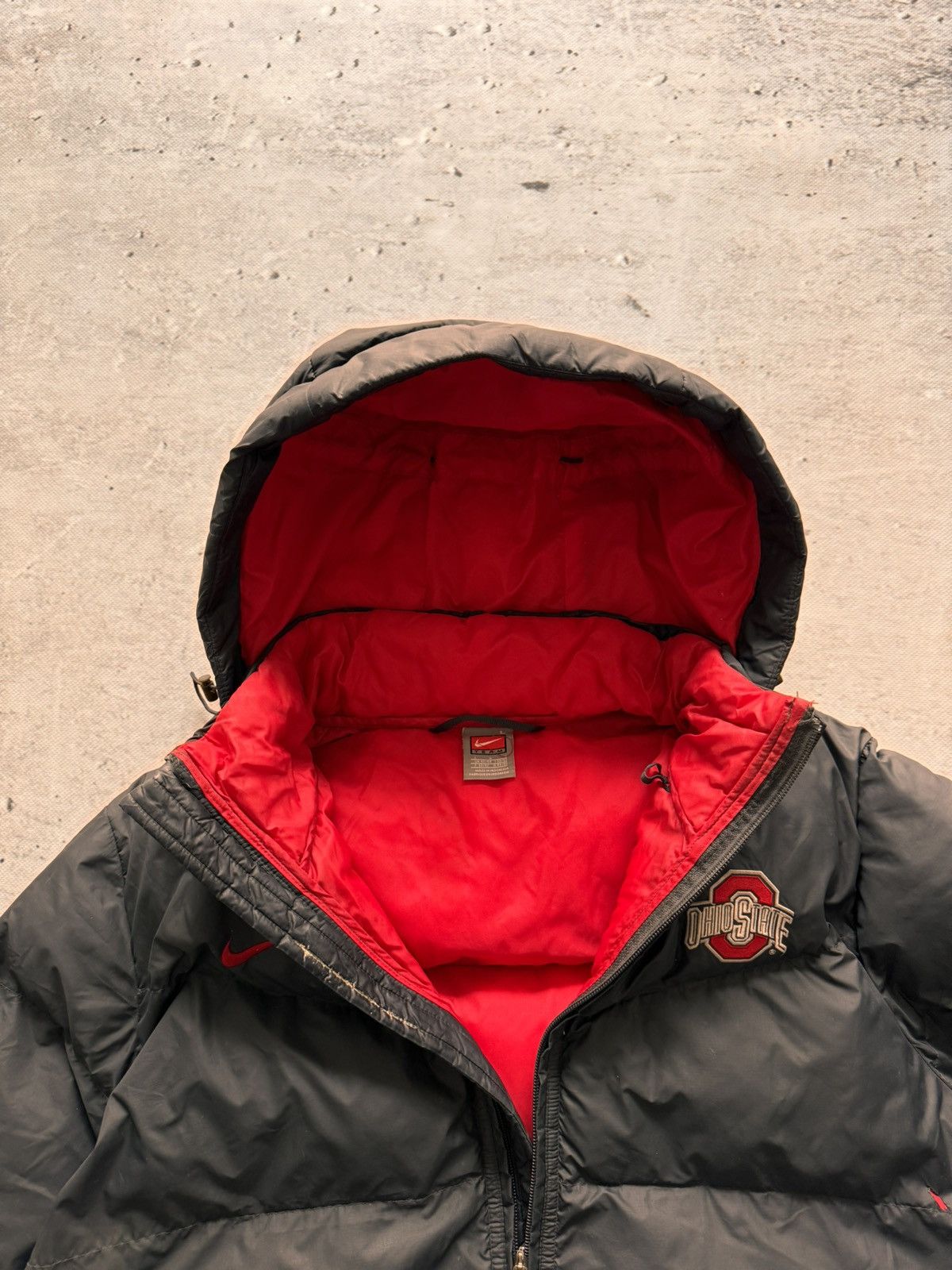 Nike × Nike ACG NIKE OHIO STATE PUFFER DOWN BASIC LOGO OVERSIZE NYLON JACKET Size US L / EU 52-54 / 3 - 8 Thumbnail