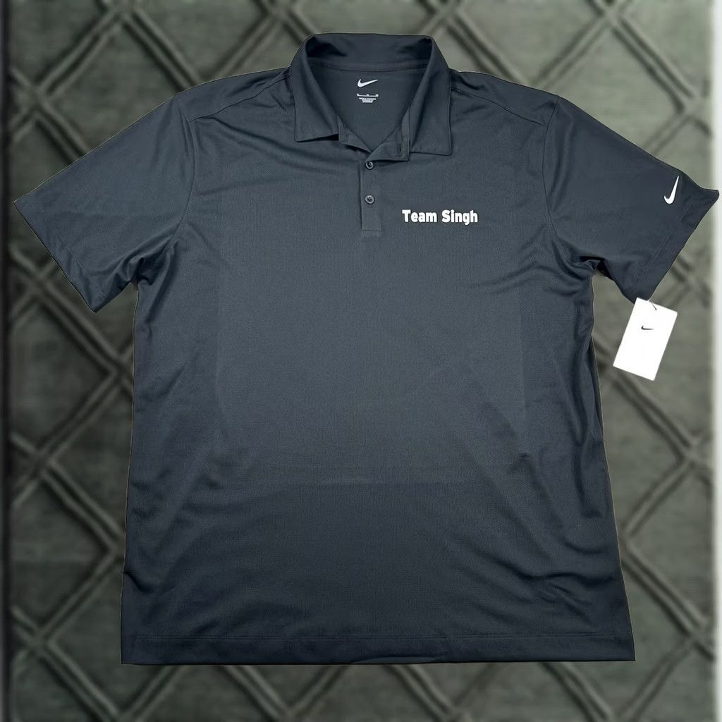 Nike Nike Golf Polo Shirt Mens XL Black Solid 100% Polyester Polo Golf Mens XL Black Nike Golf Solid Shirt Size US XL / EU 56 / 4 - 1 Thumbnail