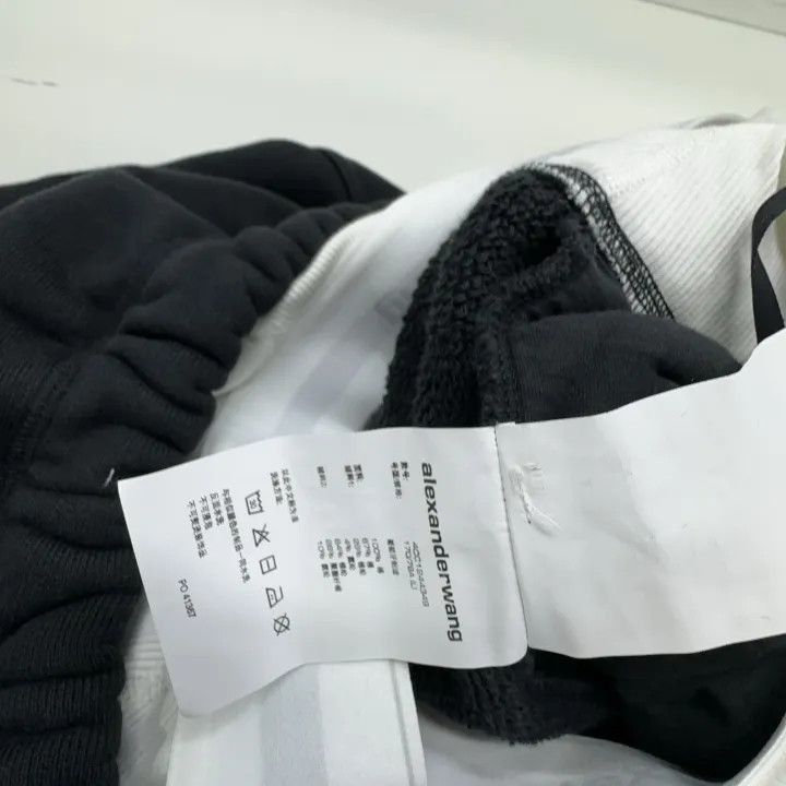 Alexander Wang Alexander Wang Black Wide Leg Sweatpants with Logo - Size 30" / US 8 / IT 44 - 3 Thumbnail