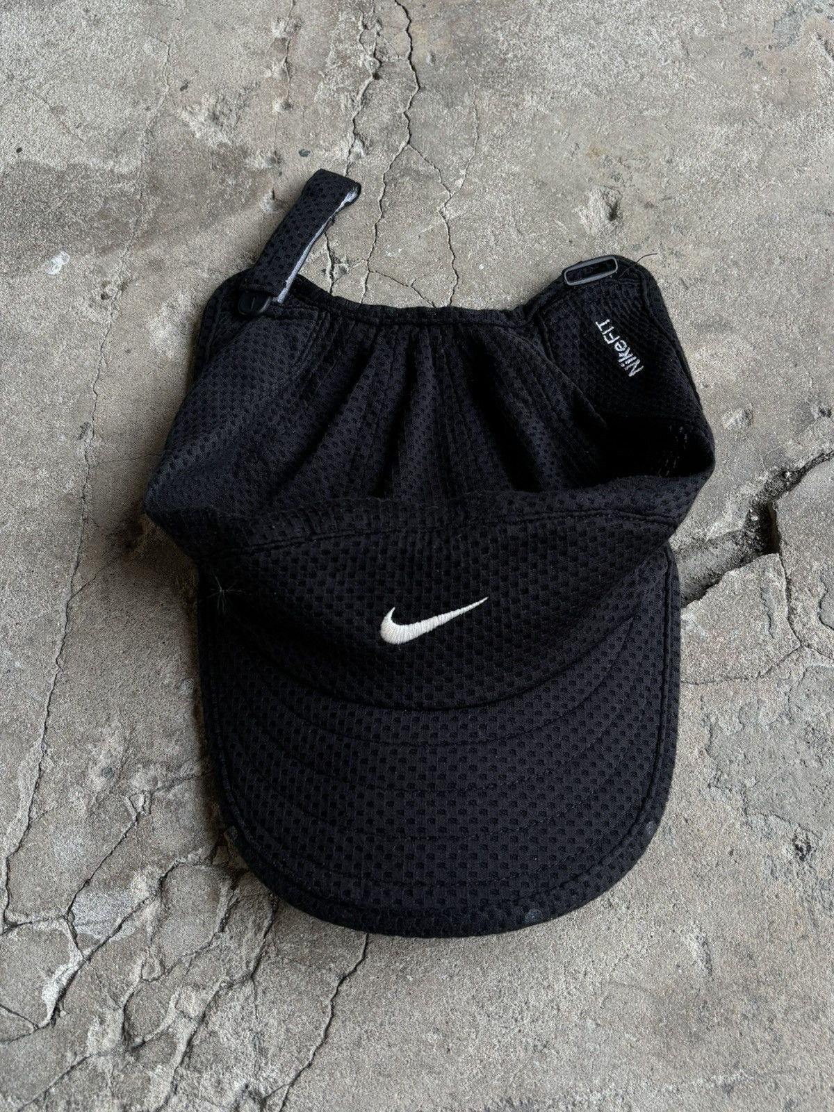 Nike Nike Tailwind 7 Panel Black Hat Size FreeSize Size ONE SIZE - 1 Thumbnail
